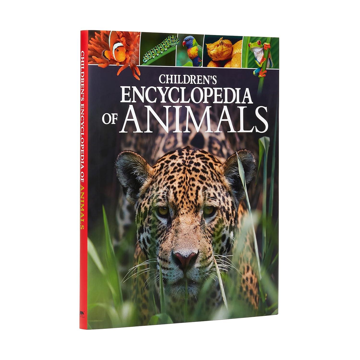 Children's Encyclopedia of Animals - (Arcturus Children's Reference Library) by  Michael Leach & Meriel Lland (Hardcover)
