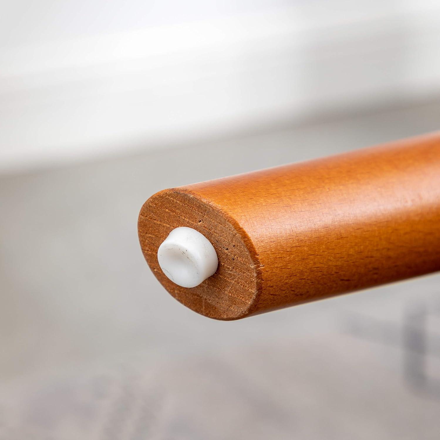 Roundhill Furniture Leiria Contemporary Silky Velvet Tufted Accent Chair with Ottoman, Blue