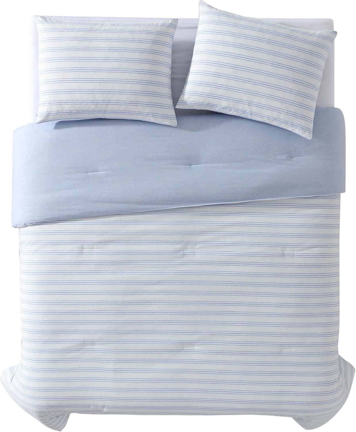 Easy Eco Cotton Blend Reversible Comforter Set