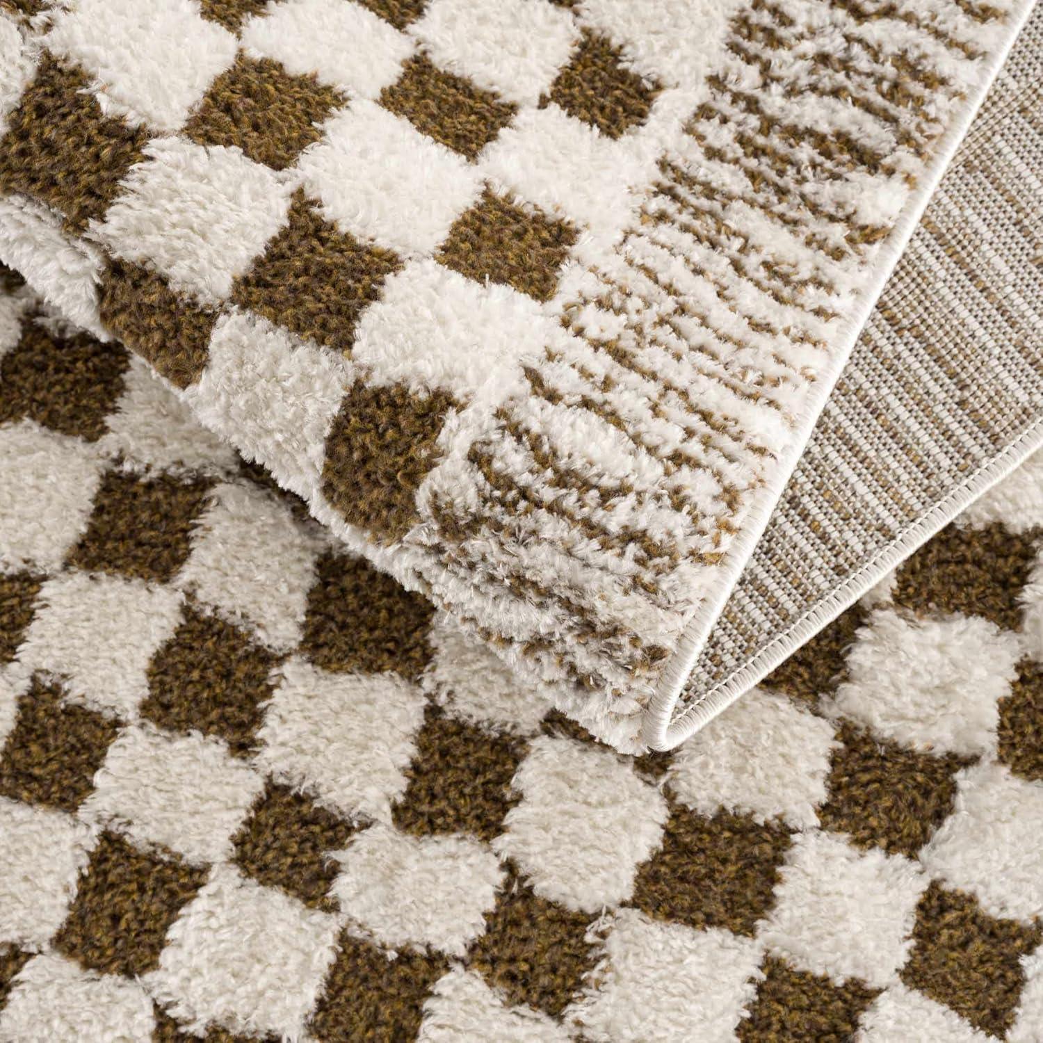Hauteloom Rectangle Area Rug   Cream