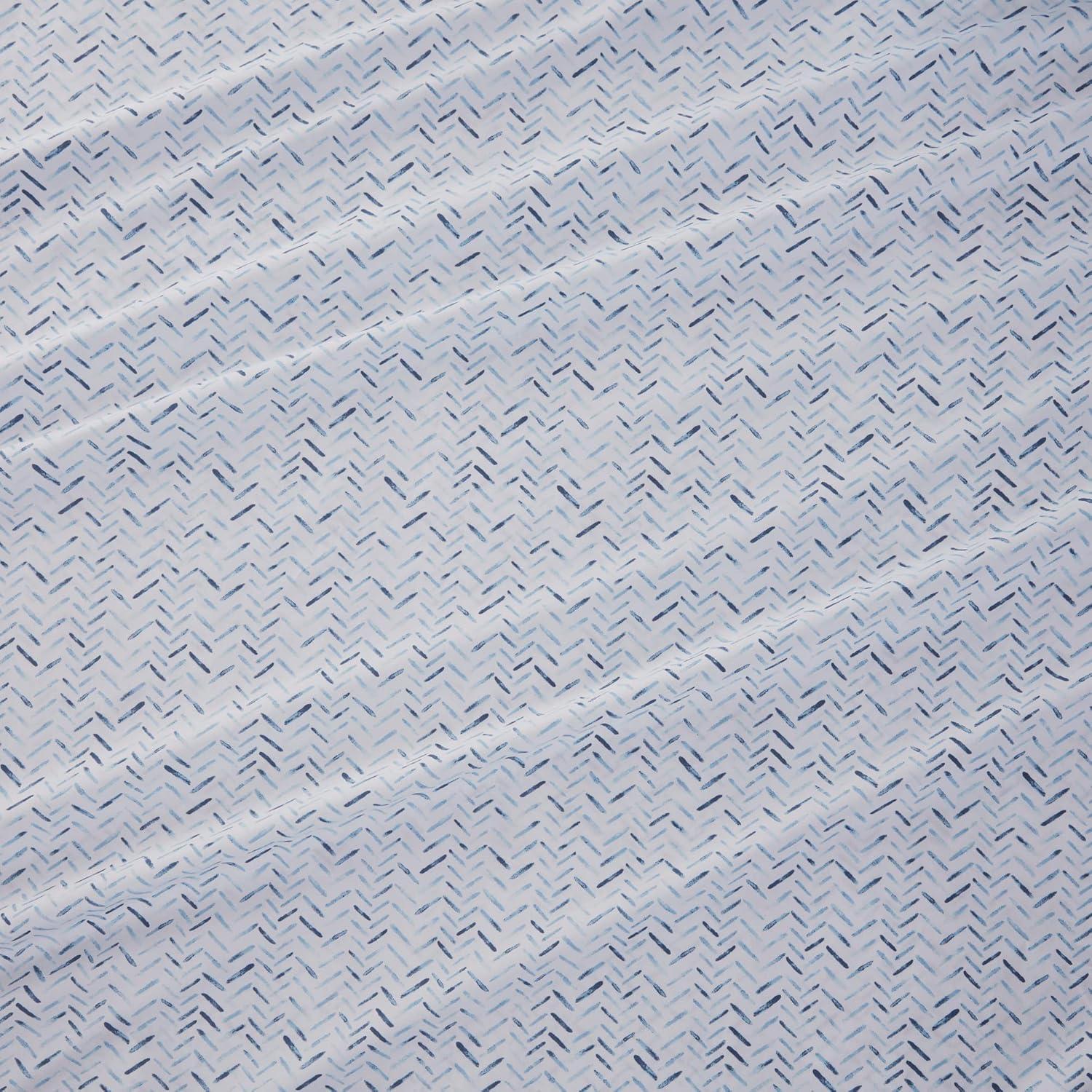 Madison Park Essentials 100% Cotton 200TC Printed Sheet Set