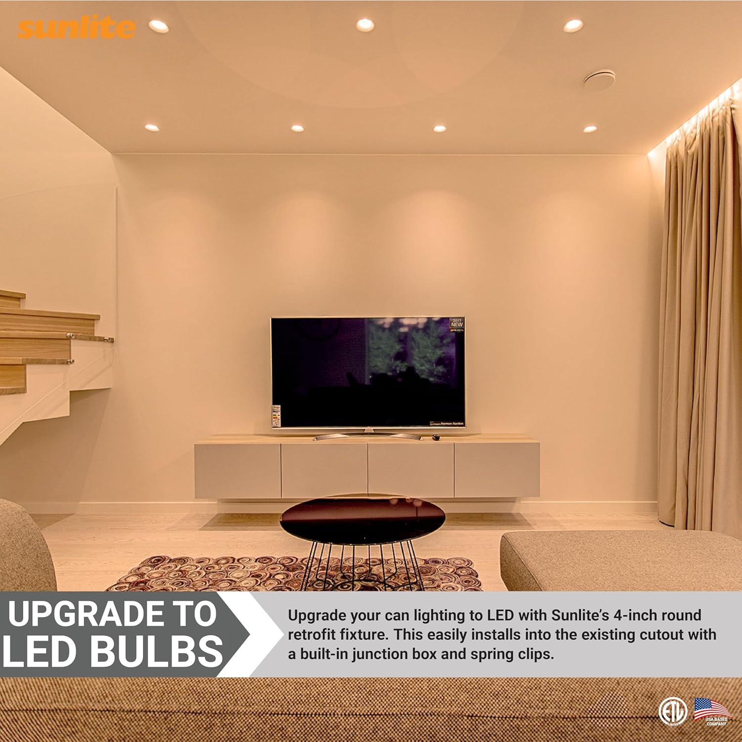 4-Inch Round Aluminum LED Recessed Light Fixture