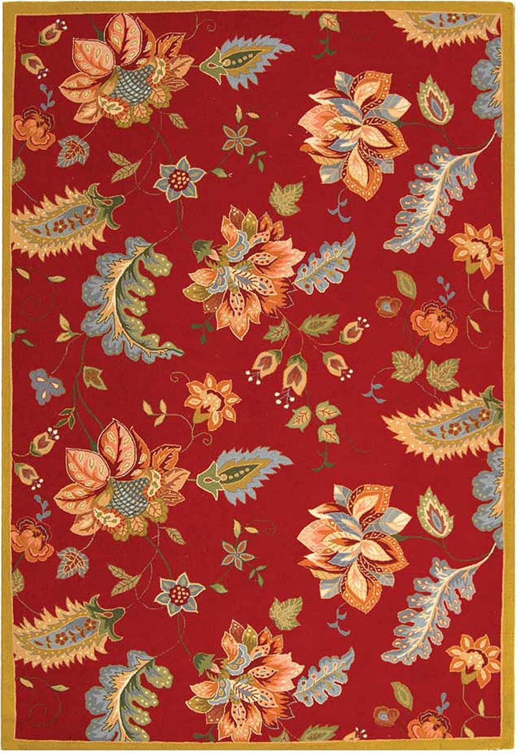 Chelsea Hand Hooked Wool Floral Rug