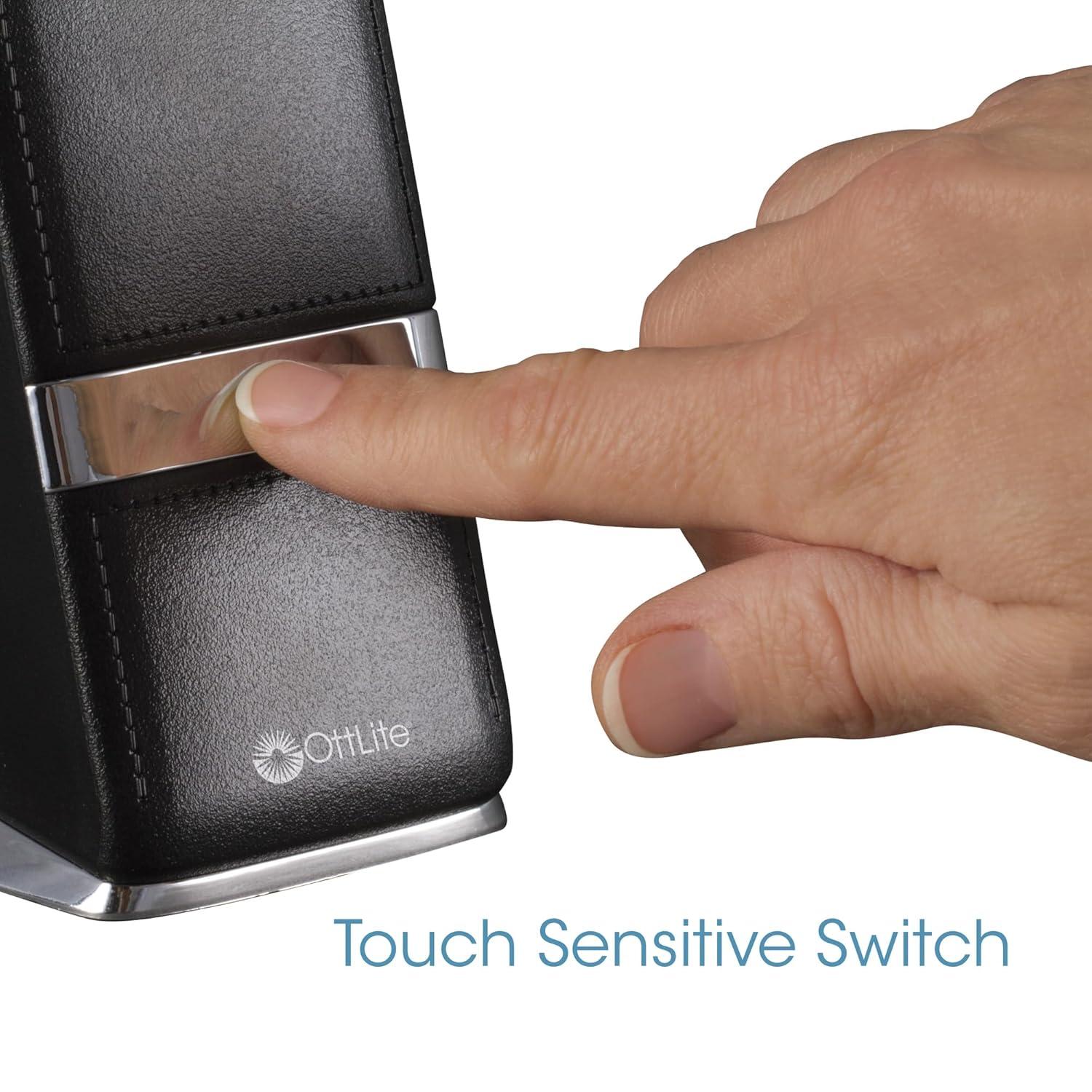 OttLite OttLite Wellness Recharge LED Desk LampPortable, Dimmable & Flexible Gooseneck, Rechargeable Battery