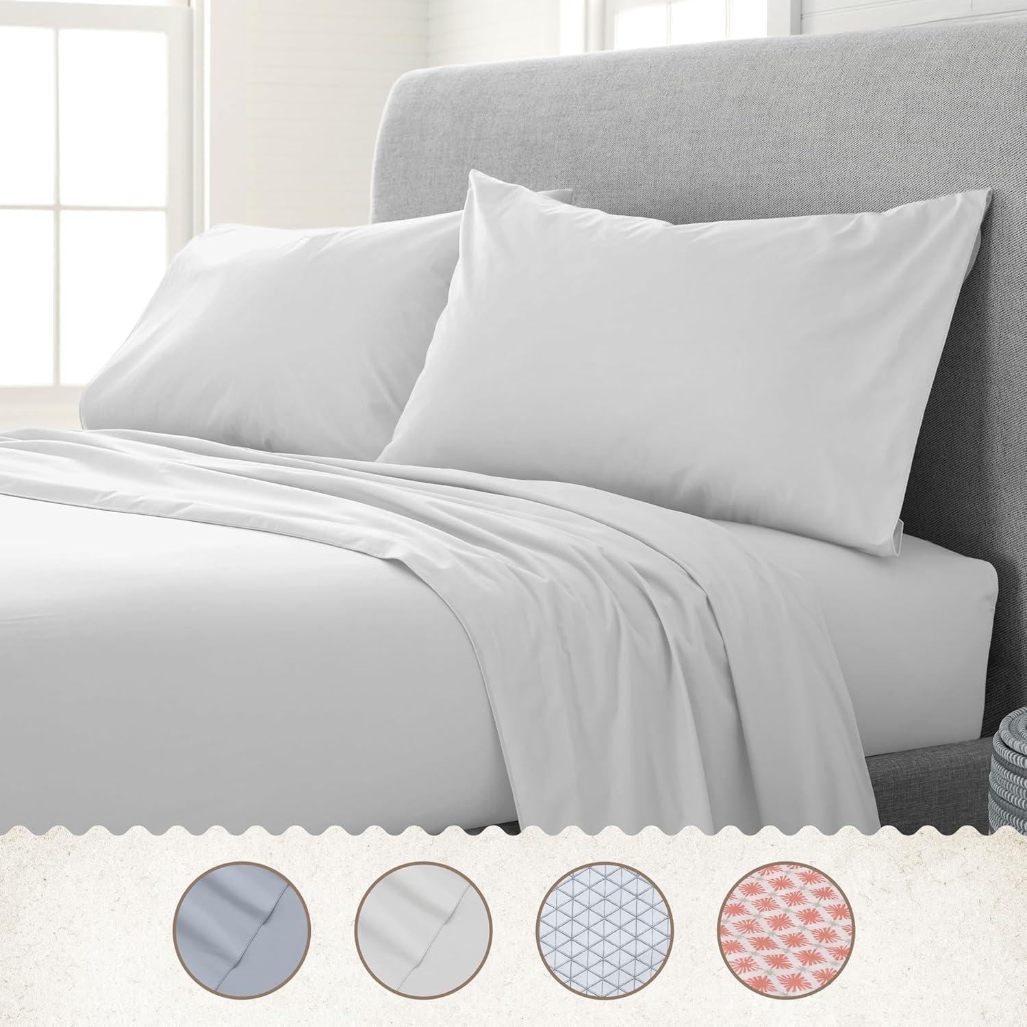 Comfort Wash Solid Sheet Set - EcoPure