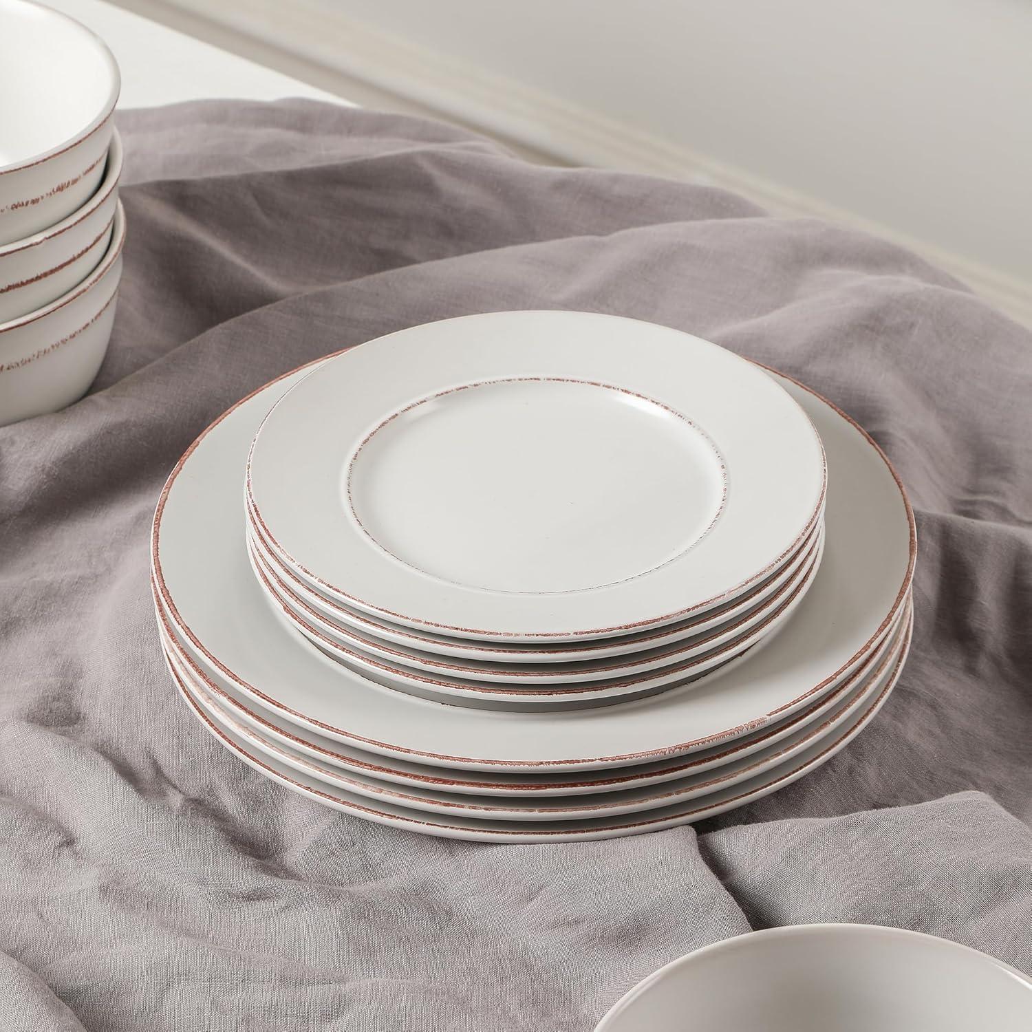 Earth & Clay Earth & Clay Hazel 24-Piece Dinnerware Set Stoneware (Set of 24)