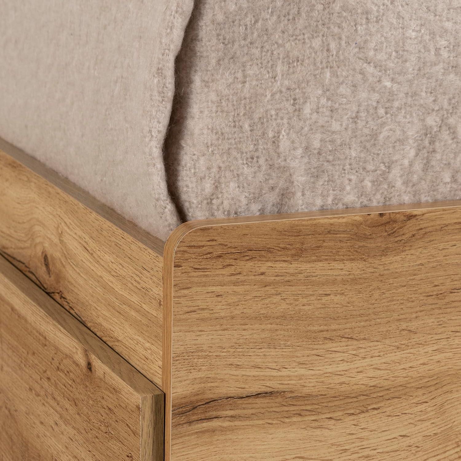 South Shore Tassio, Farmhouse Bed, Twin Brown