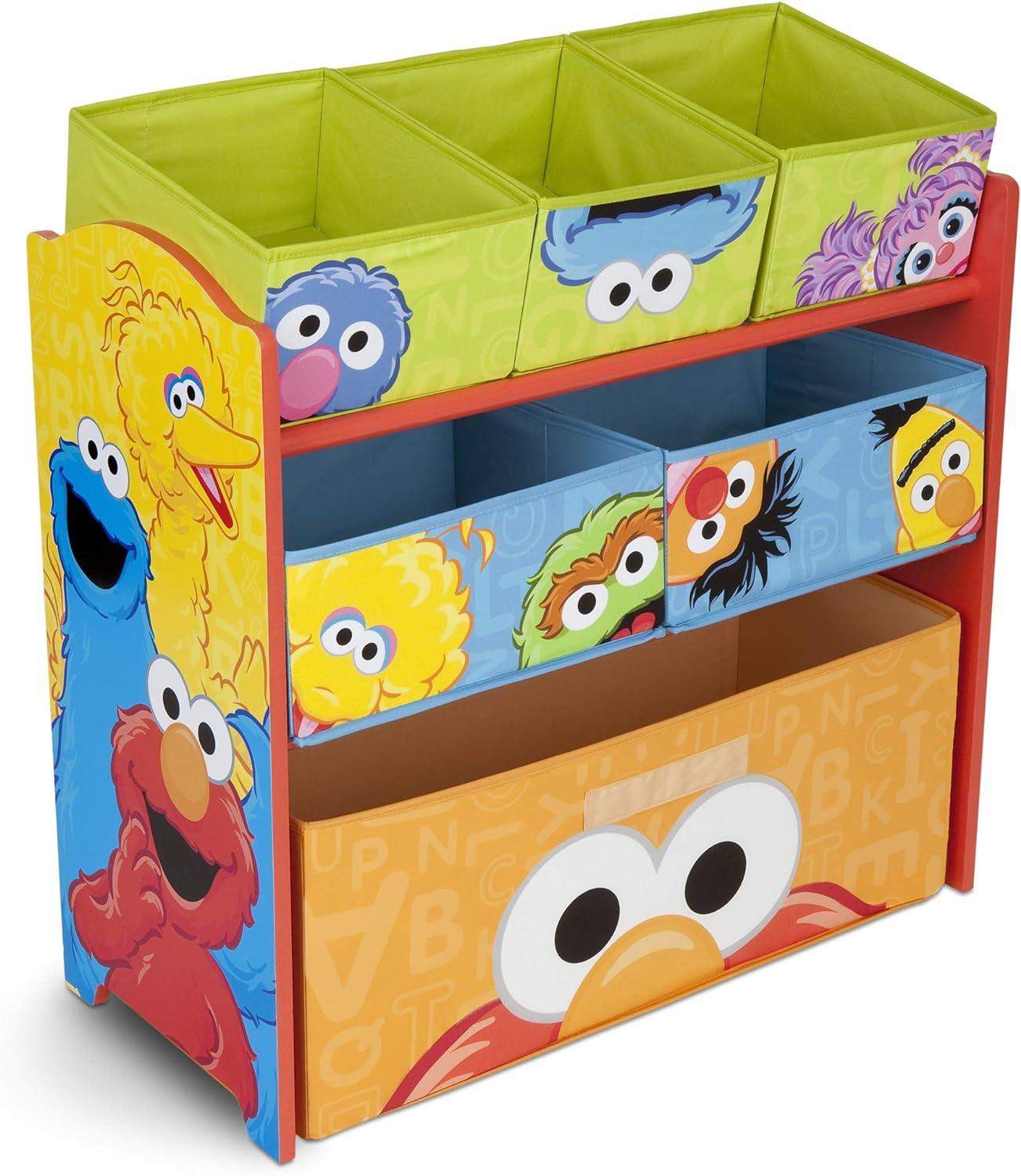 Sesame Street Multi Bin Organizer