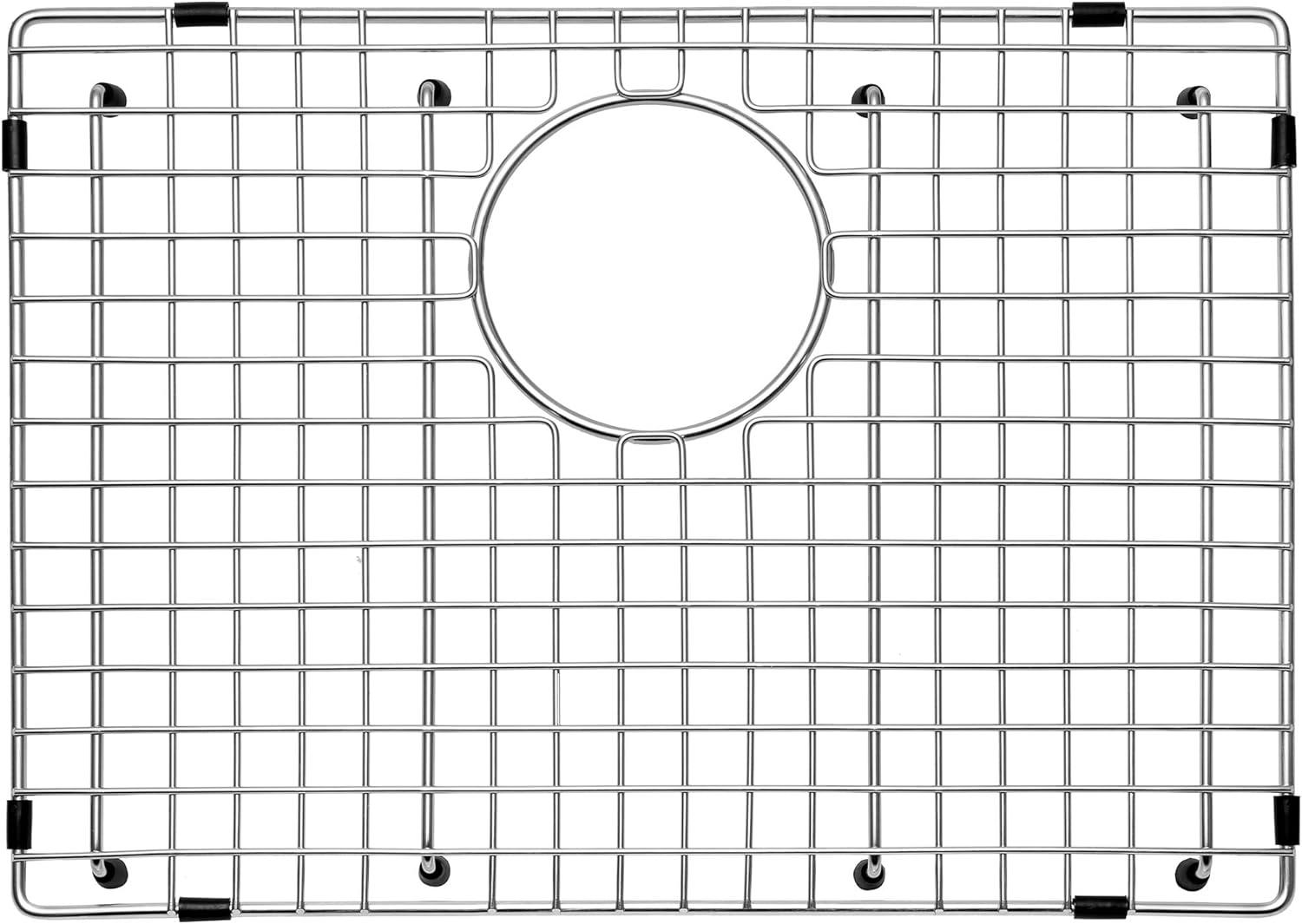 19.02-in x 14.09-in Rear Drain Heavy-Duty Stainless Steel Sink Grid