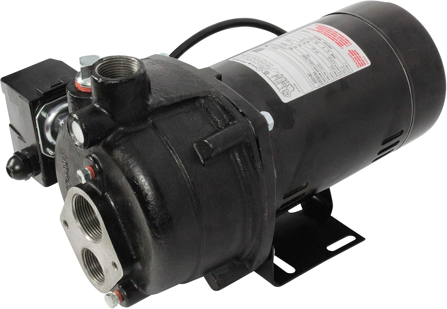 Wayne 1/2 HP Black Cast Iron Convertible Jet Well Pump