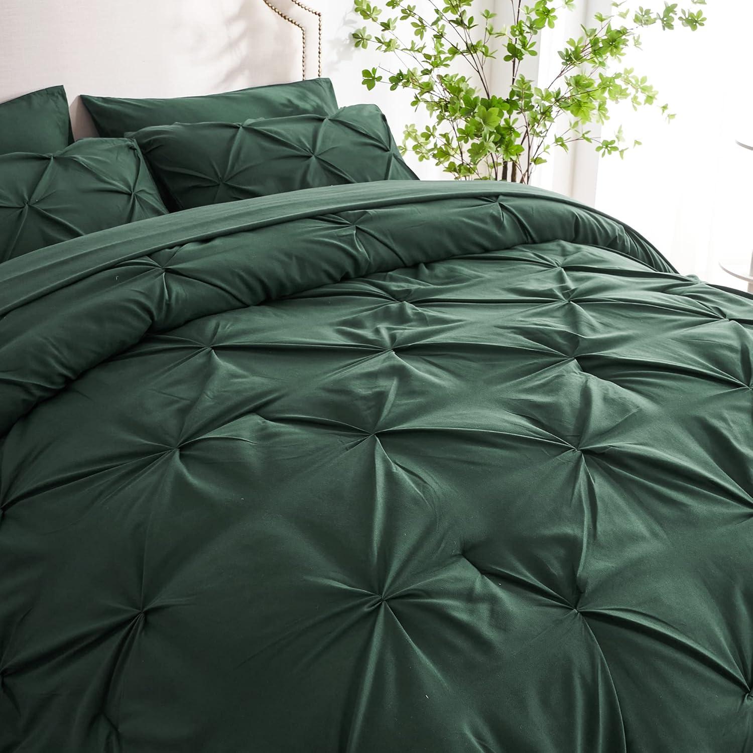 Comforter Set Olive Green - 7 Piece - King