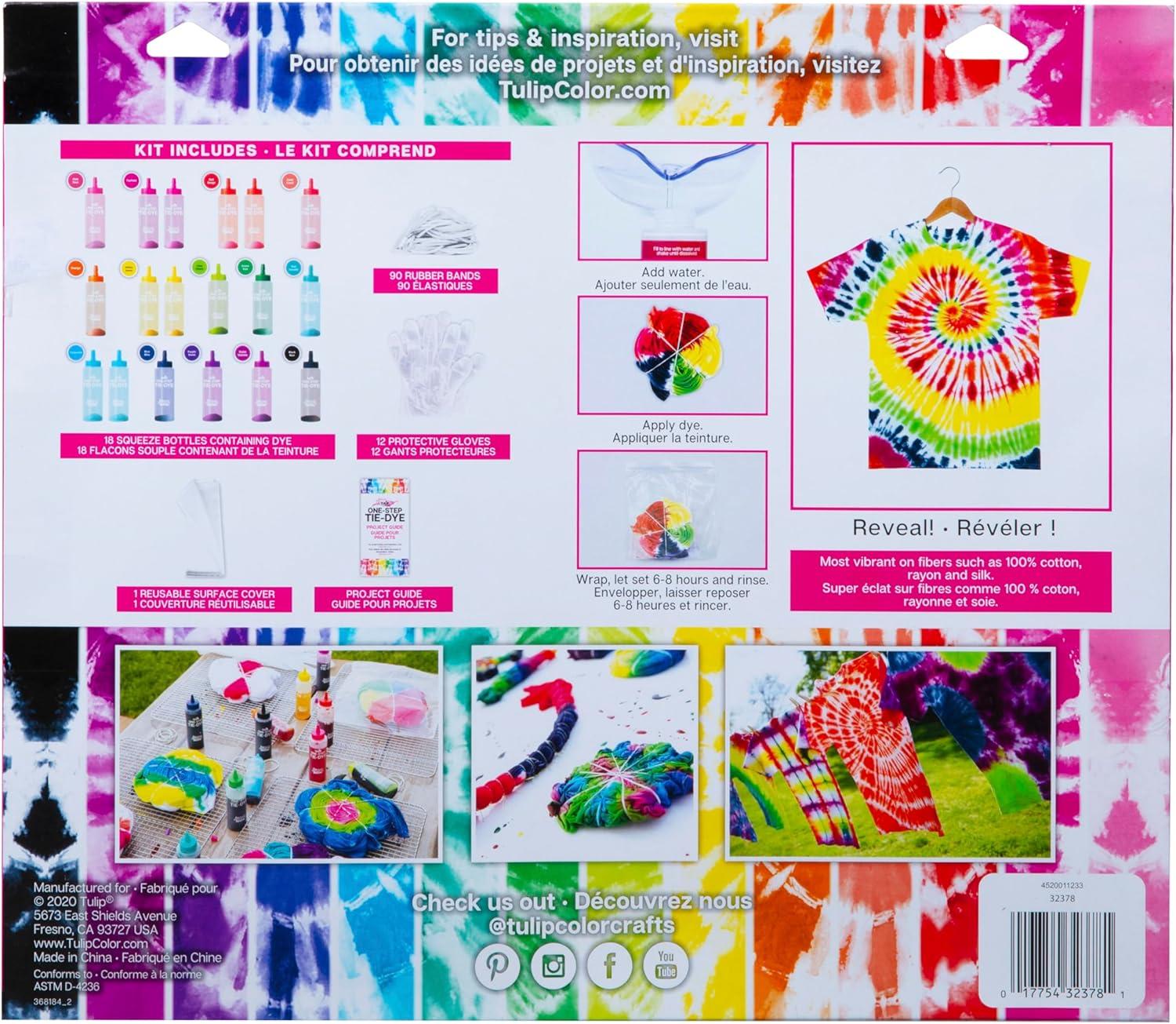 Tulip One-Step 18-Color Tie Dye Kit