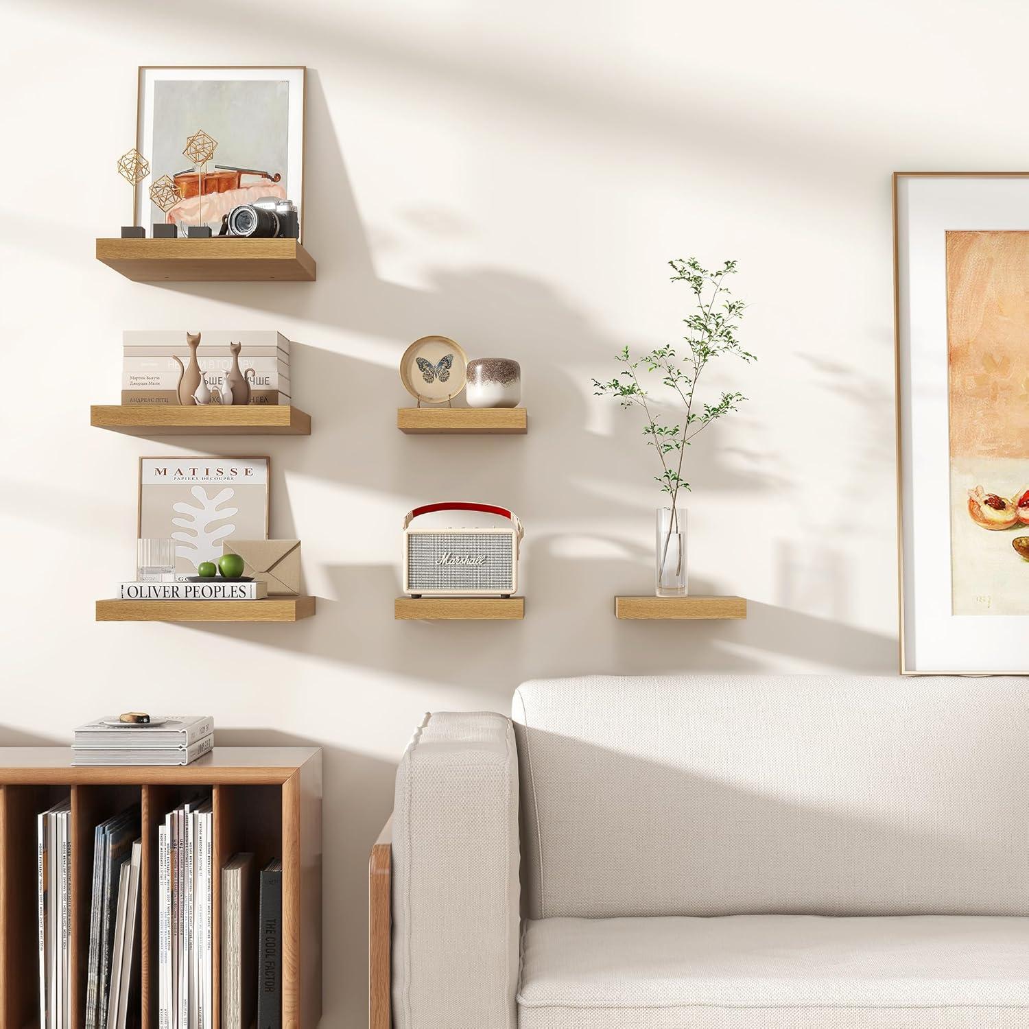 Hokku Designs Soeke 2 Piece Floating Shelf