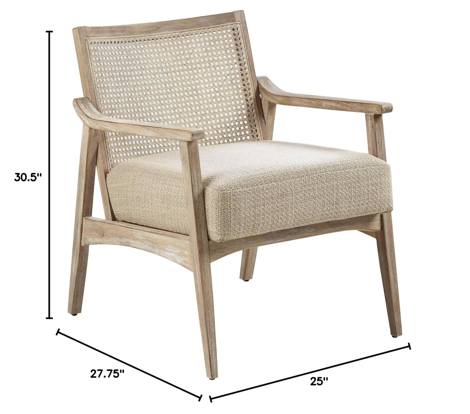 INK+IVY Kelly Cane Back Accent Chair