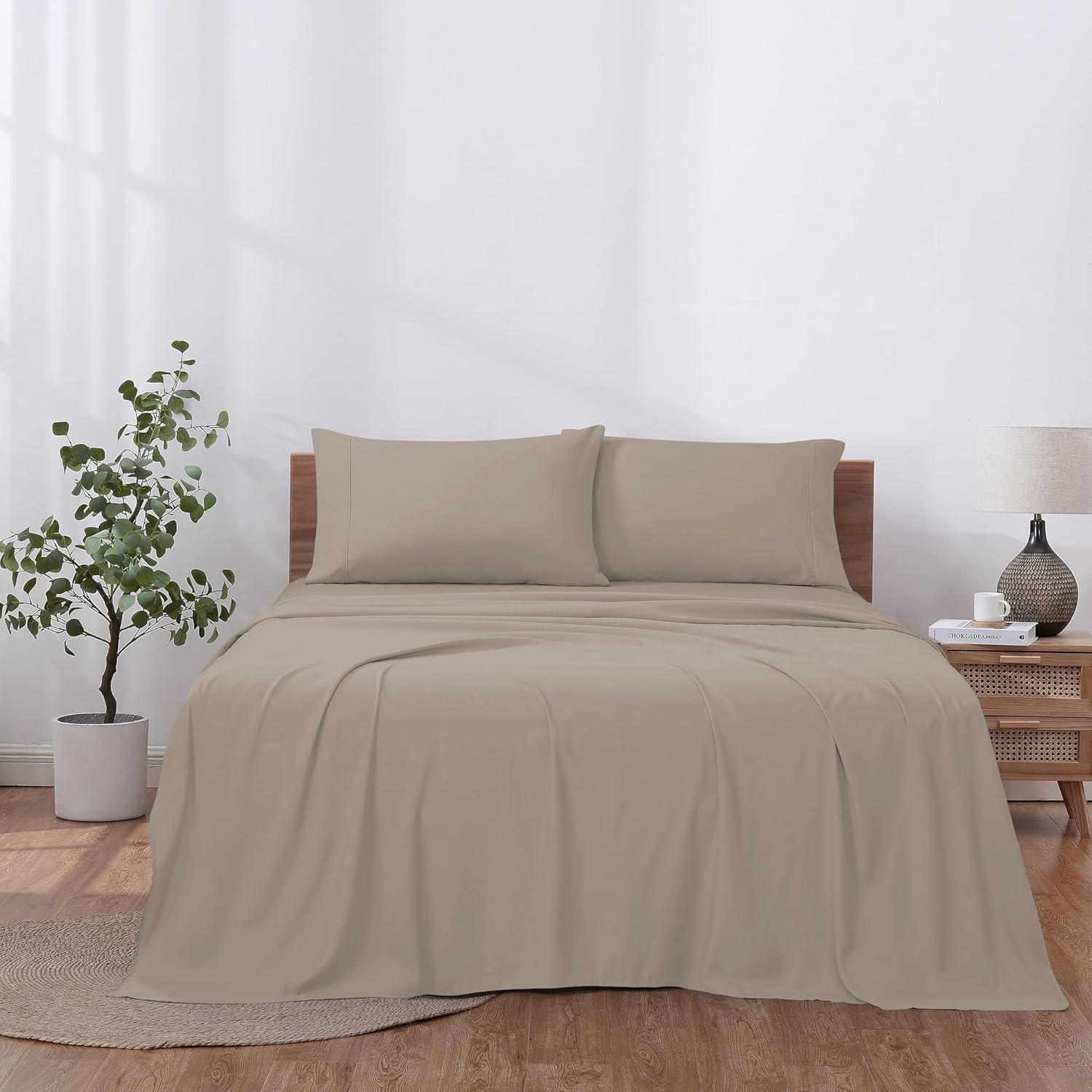 Modern Threads Modern Threads  Silky Soft Microfiber Wrinkle Free Sheets Luxurious Microfiber Bed Sheets