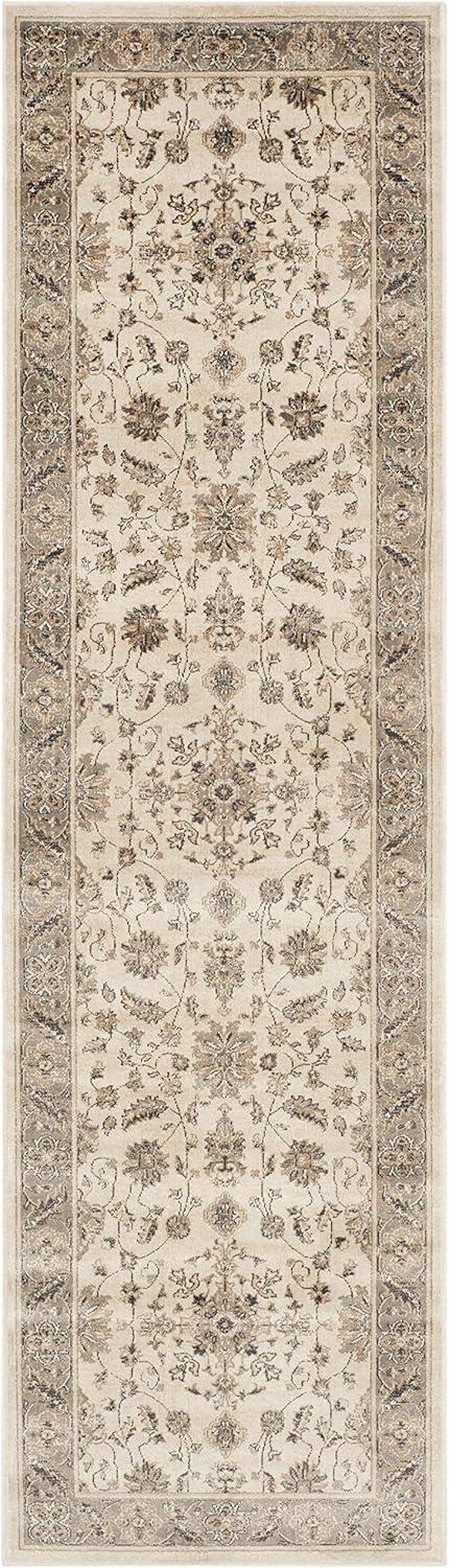 Vintage VTG168 Power Loomed Indoor Runner Rug - Stone/Mouse - 2'2"x10' - Safavieh.