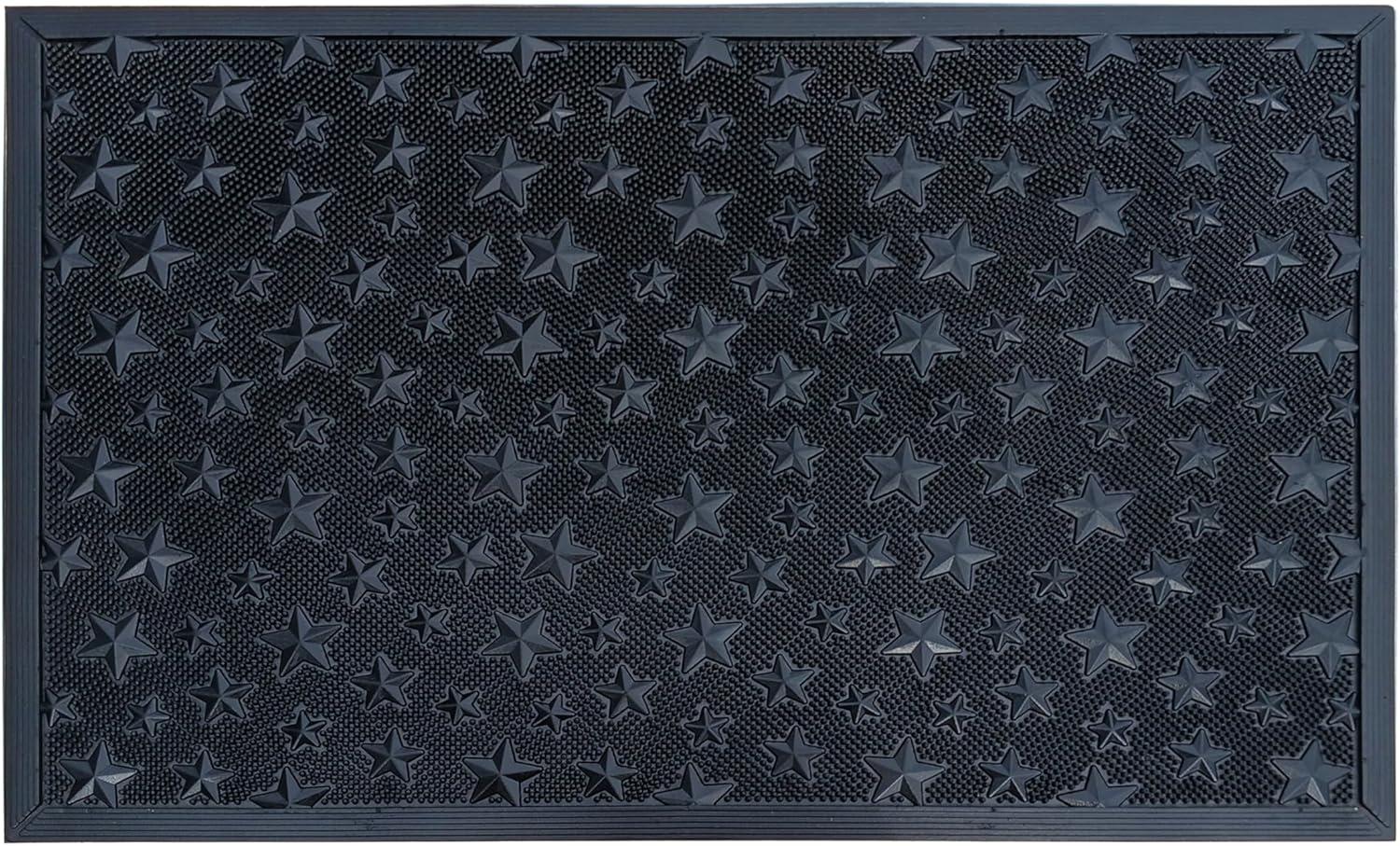 A1HC Good Luck Design Rubber Pin Welcome Door Mats 24"x36" for Outdoor Entrance, Fun Designed Doormat, Welcome Mats for Front Door Non-Slip Backing Rubber Doormat for Indoor Outdoor Use