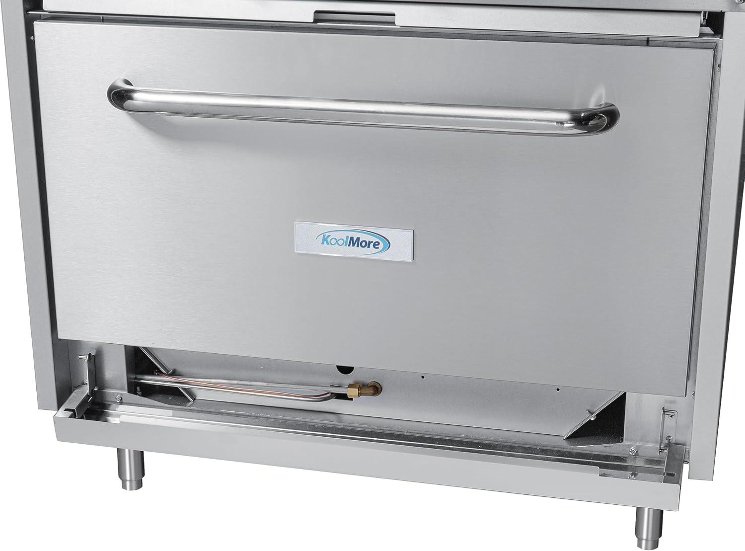 KoolMore KoolMore 36'' W Single Oven Commercial Gas Range