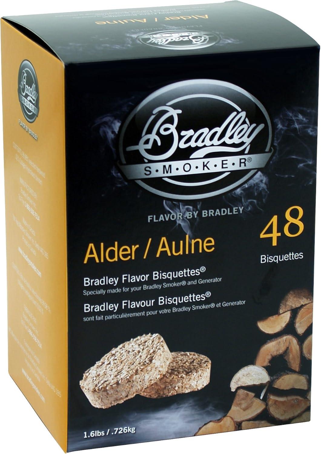 Bradley Smoker Alder Wood Bisquettes 48Pk