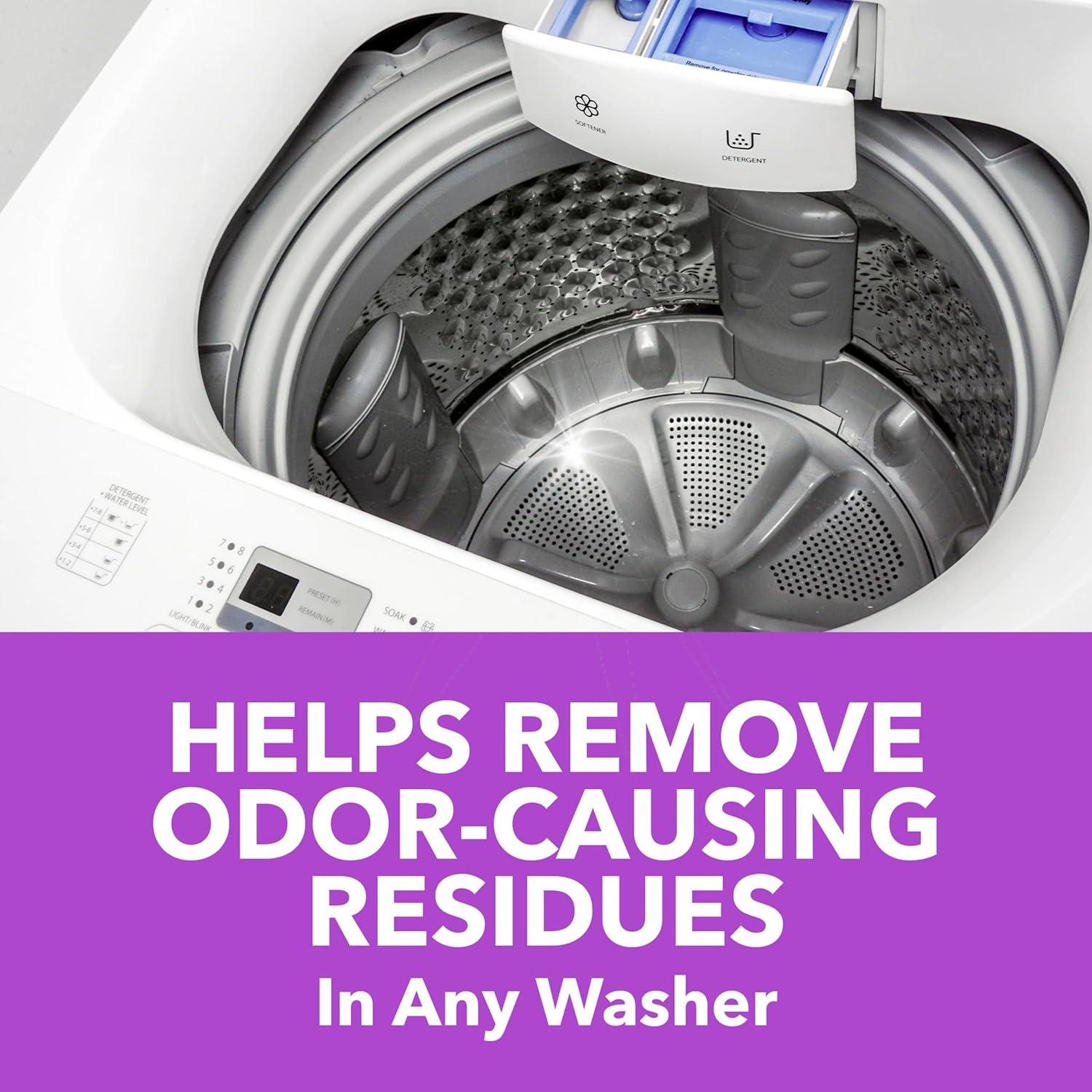 OxiClean Washing Machine Cleaner with Odor Blasters, 4 Count 11.28 oz