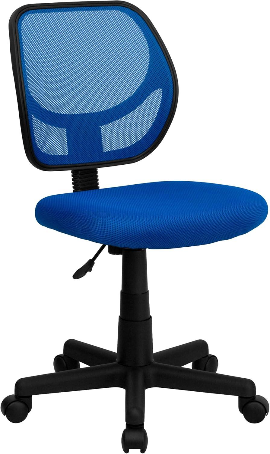 Flash Furniture Low Back Mesh Swivel Task Office Chair with Curved Square Back