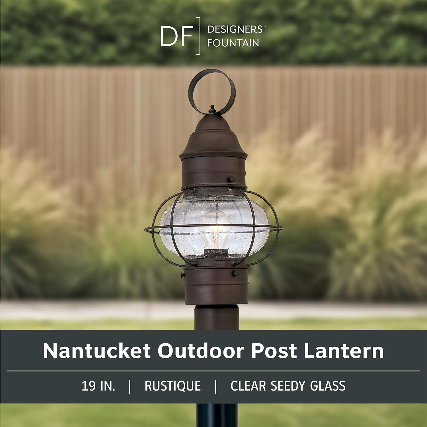 Astoria Grand Outdoor Lamp Post Light Fixture,Exterior Lantern for Yard, Garden, Patio, Porch, Driveway, Walkway