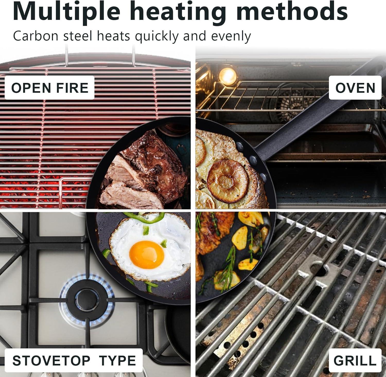 Merten and Storck Merten & Storck Pre-Seasoned Carbon Steel