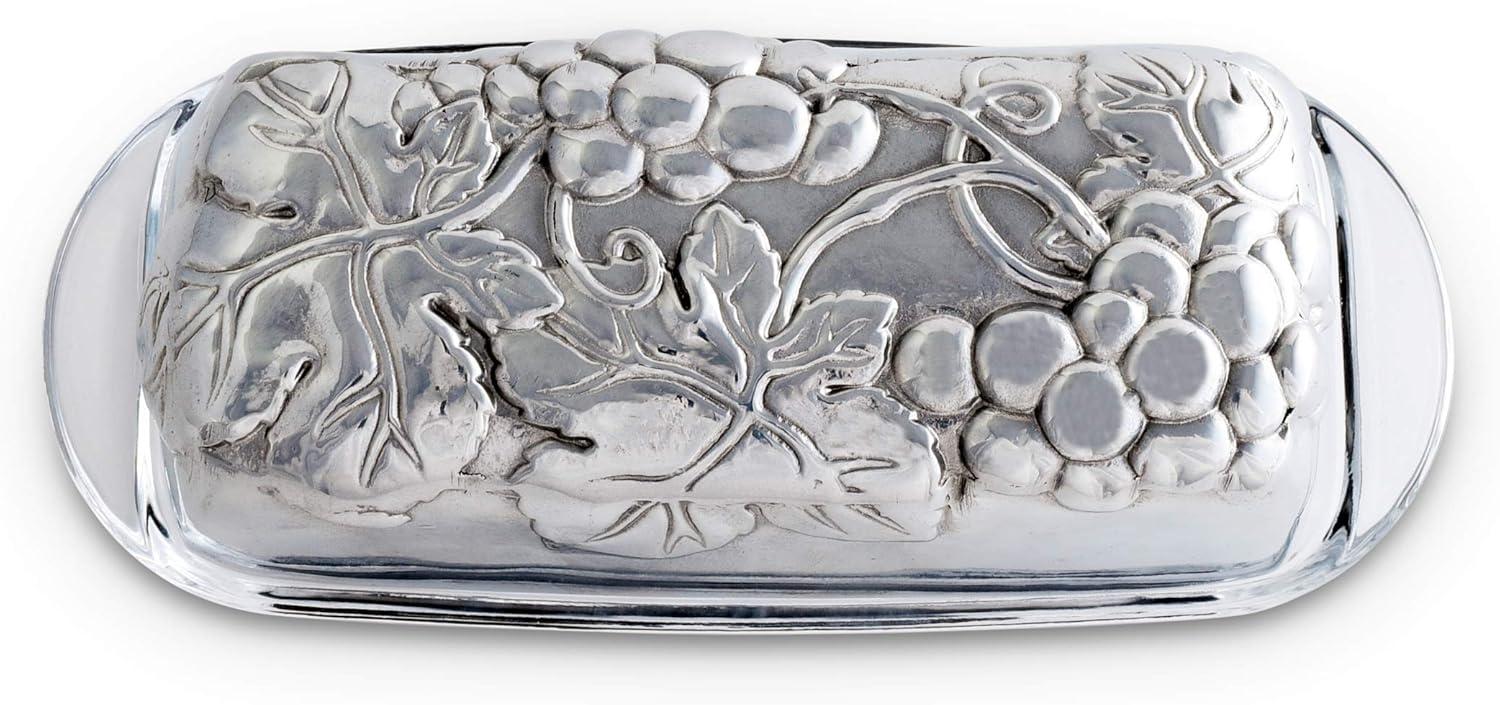 Arthur Court Designs Arthur Court Designs Grape Aluminum Butter Dish