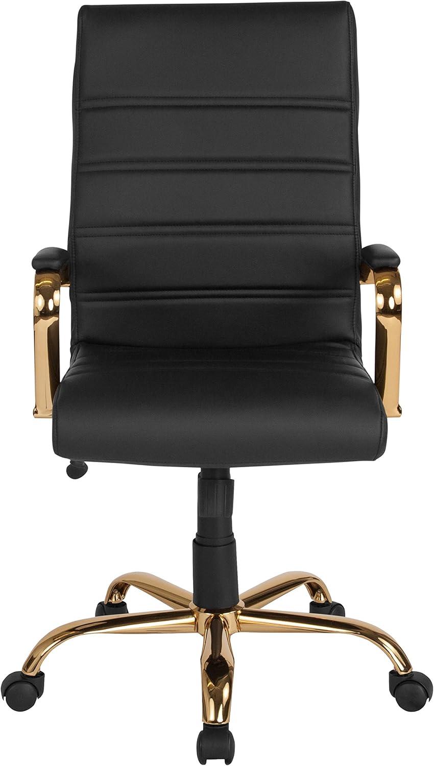 Merrick Lane High Back Executive Swivel Office Chair with Arms