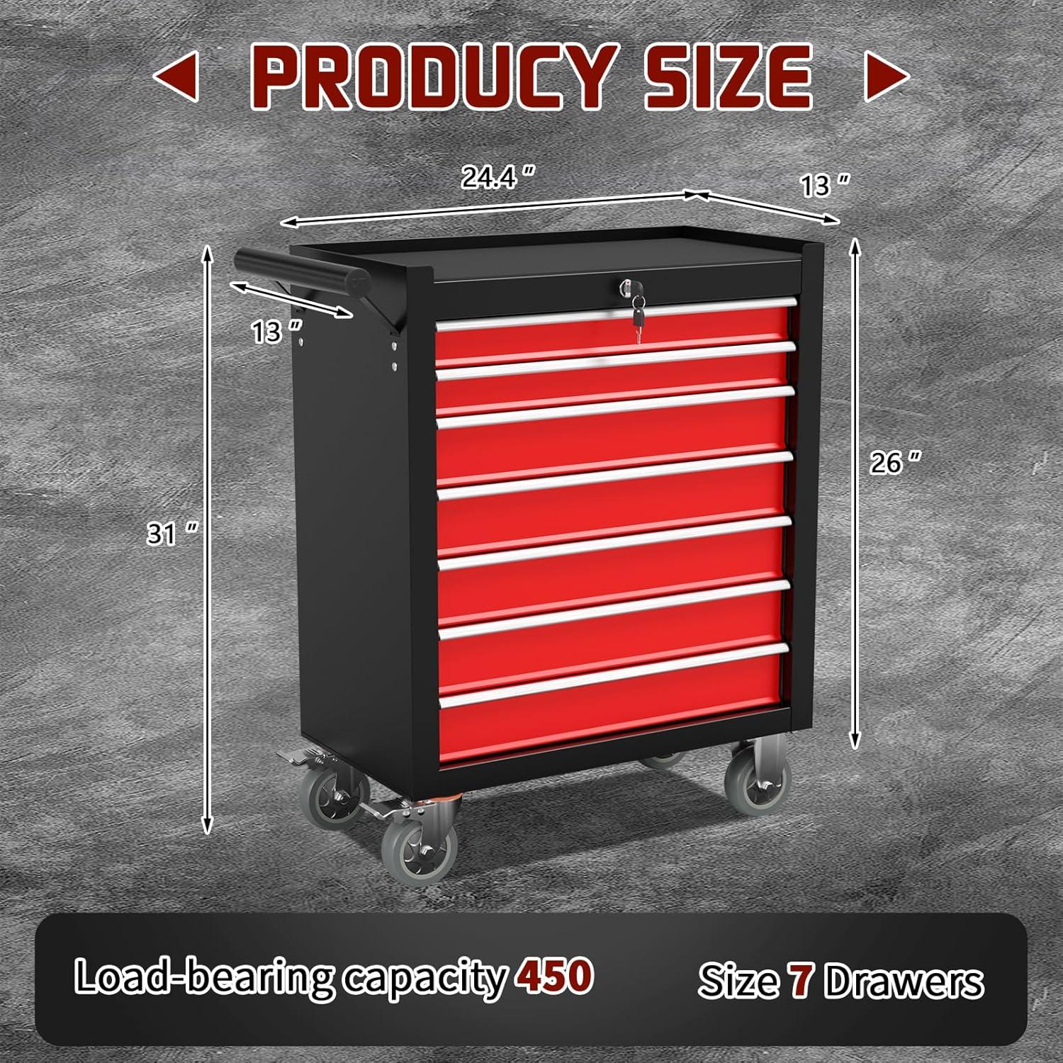 17 Stories 7-Drawers Tool Chest