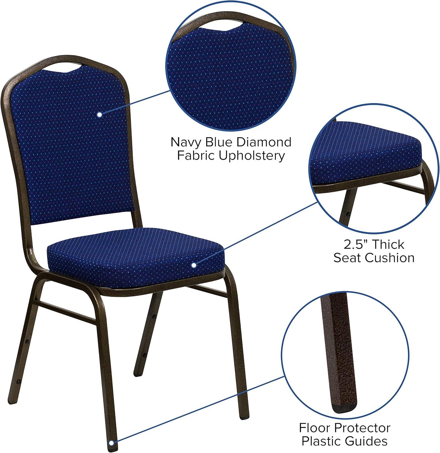 Flash Furniture HERCULES Series Crown Back Stacking Banquet Chair