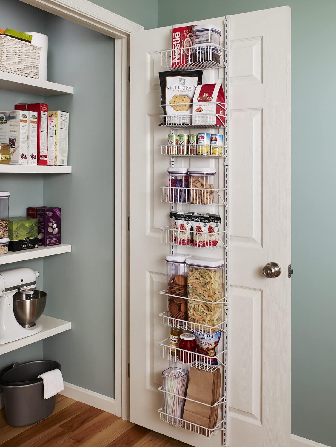 Wall Cabinet Door Organizer
