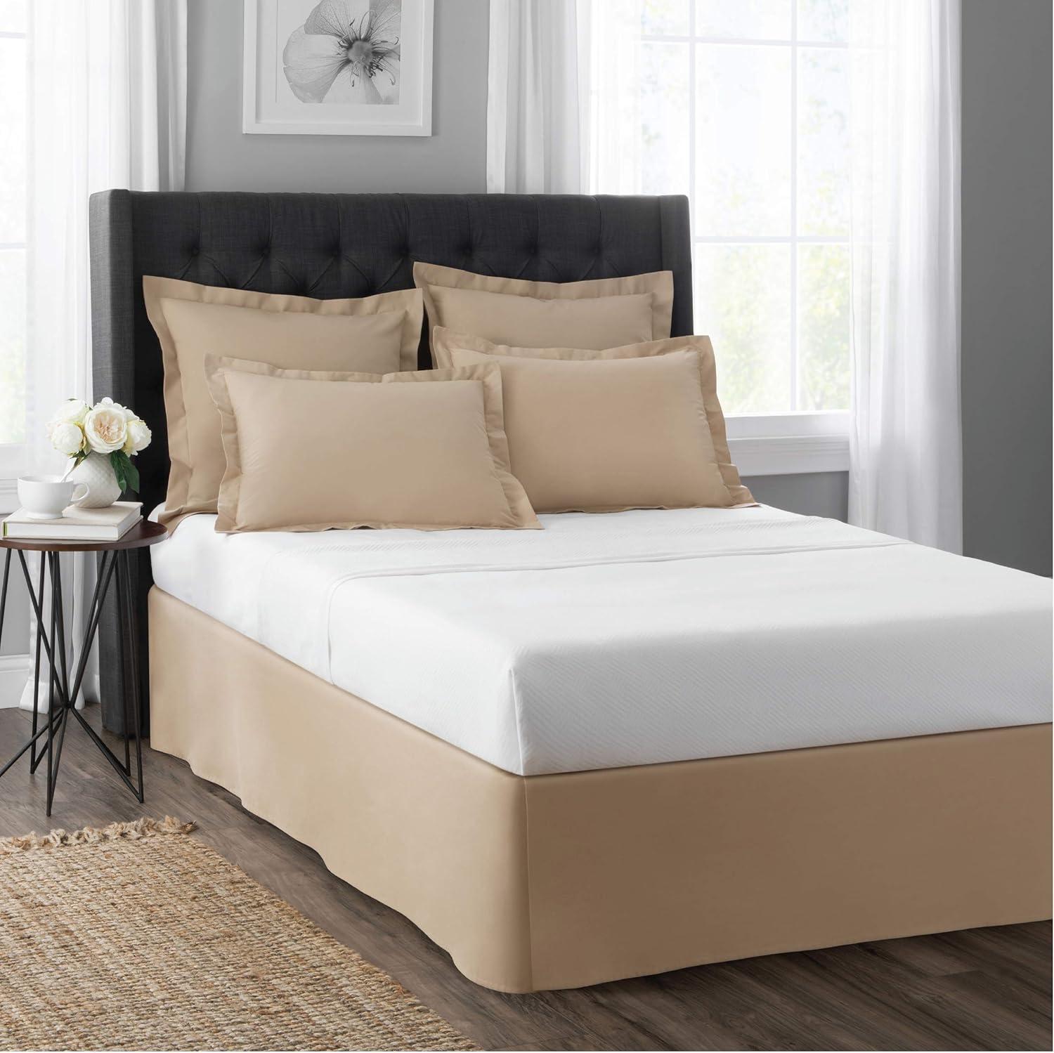 Today's Home Basic Cotton Rich Tailored Bedding Collection, Shams, 2 pack, Bed Skirt Sold Separate