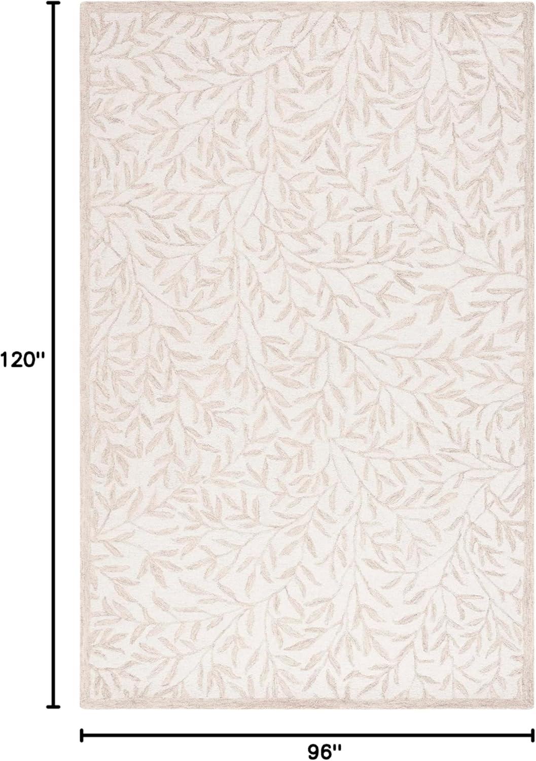 SAFAVIEH Jardin Zahara Floral Area Rug, Ivory/Beige, 8' x 10'