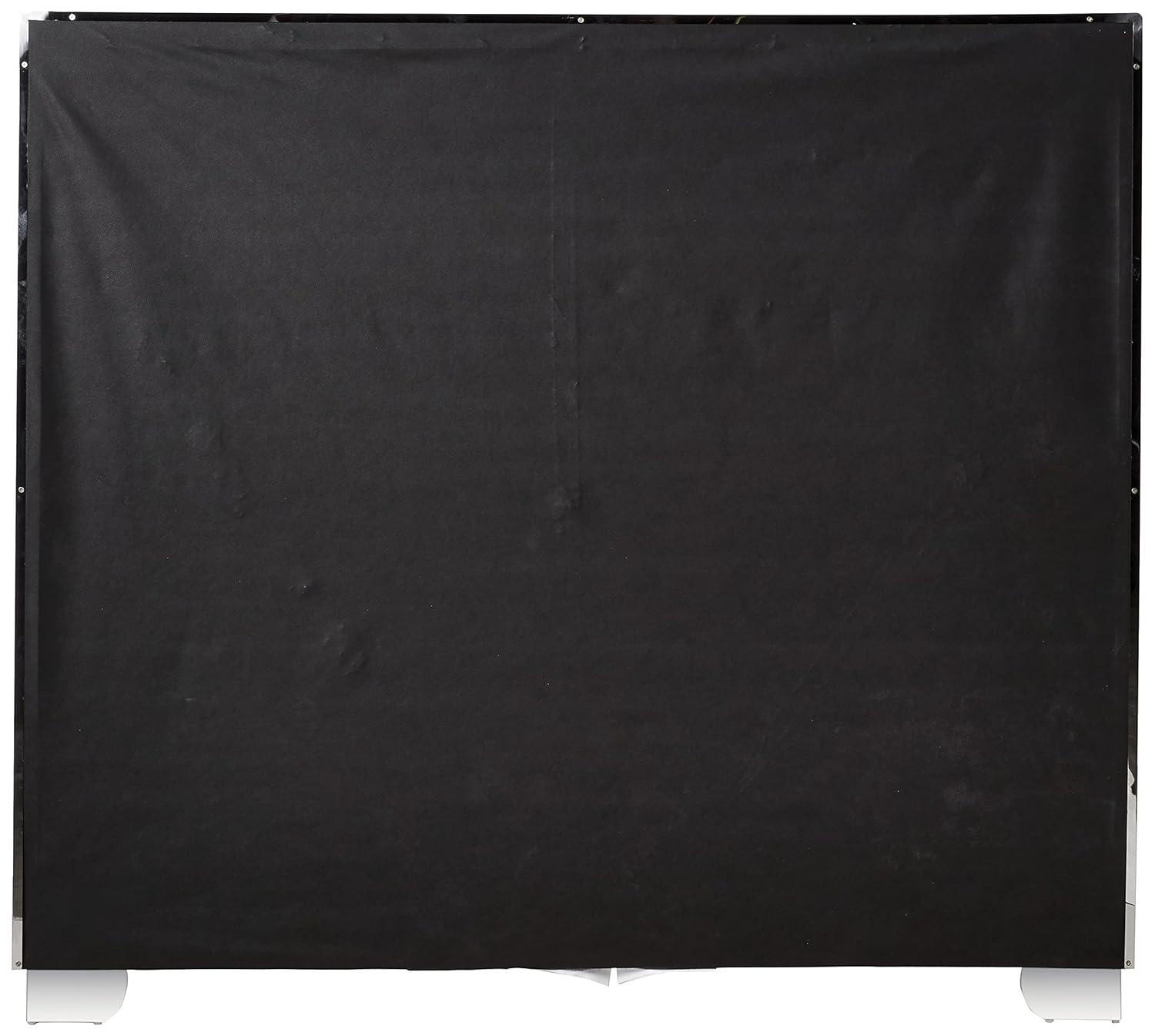 Lexi Grey Velvet Queen Bed - Contemporary