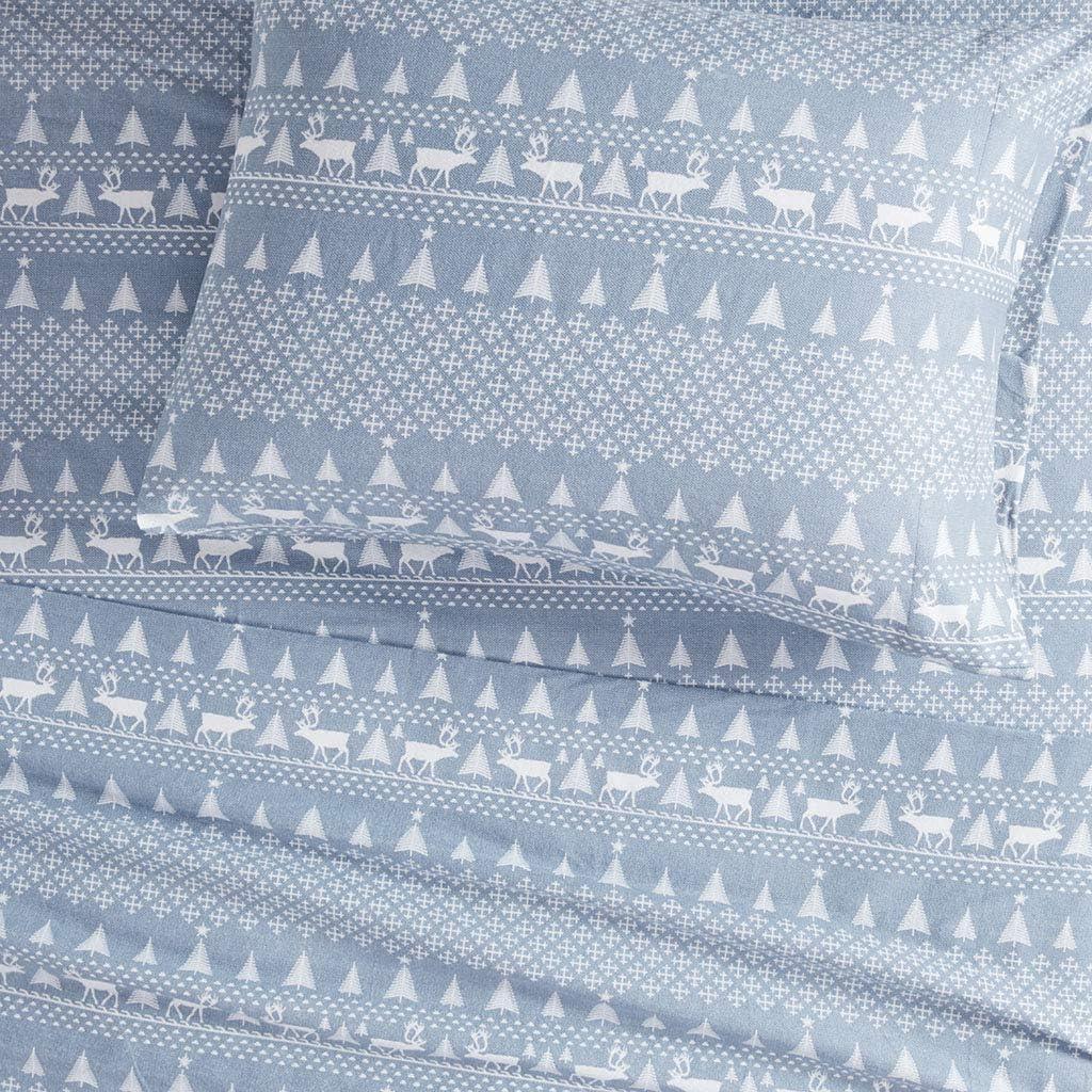 Woolrich 100% Cotton Flannel Sheet Set