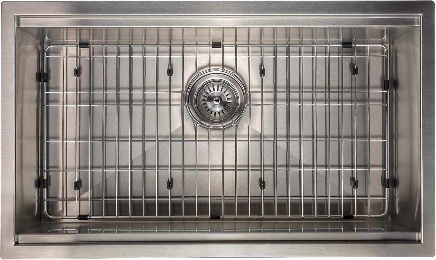 Garmisch Stainless Steel 30" L x 18" W Undermount Kitchen Sink with Basket Strainer