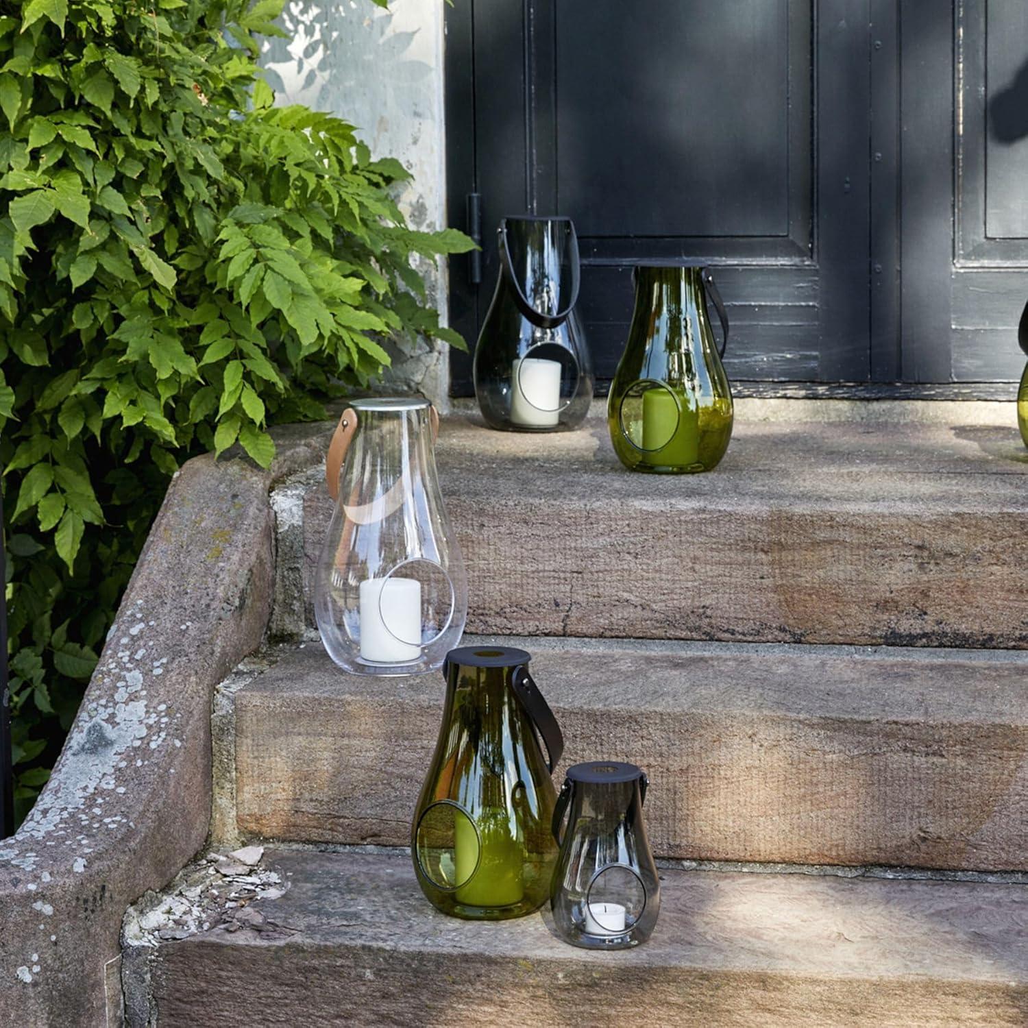 Glass Tabletop Lantern