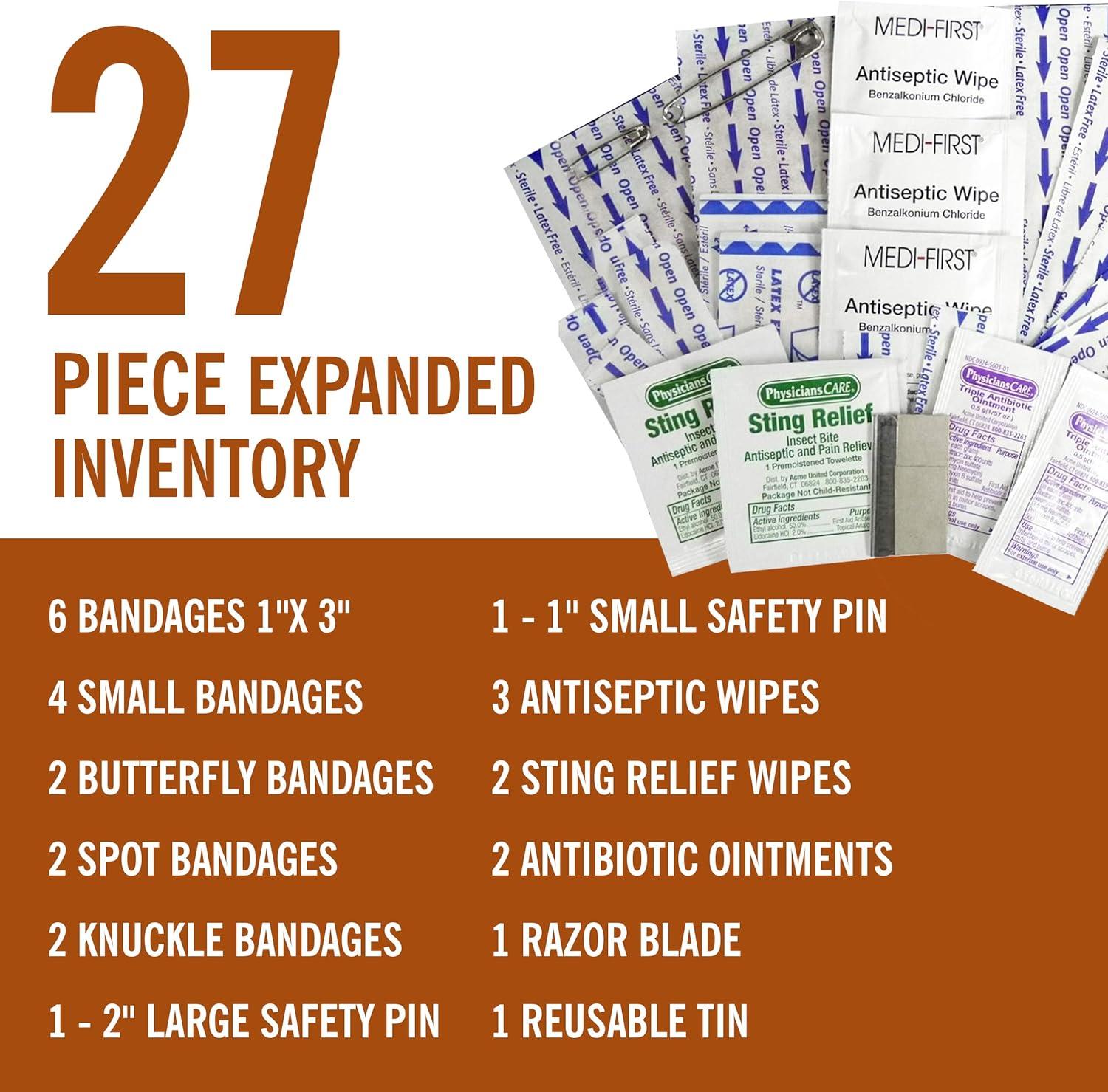 Coleman All Purpose First Aid Kit, 27 count