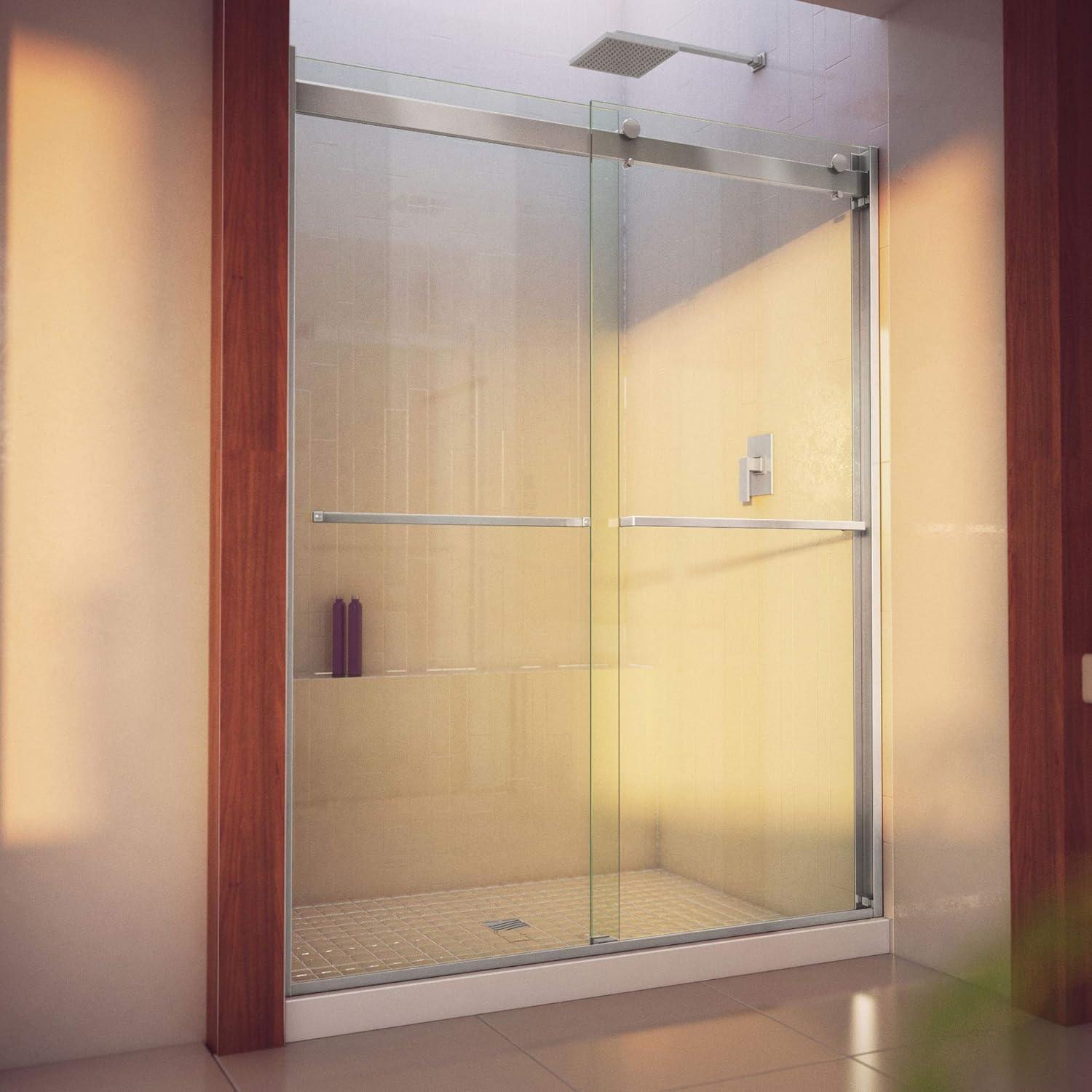 Essence-H 56" W x 76" H Semi-Frameless with ClearMax™ Technology Shower Door