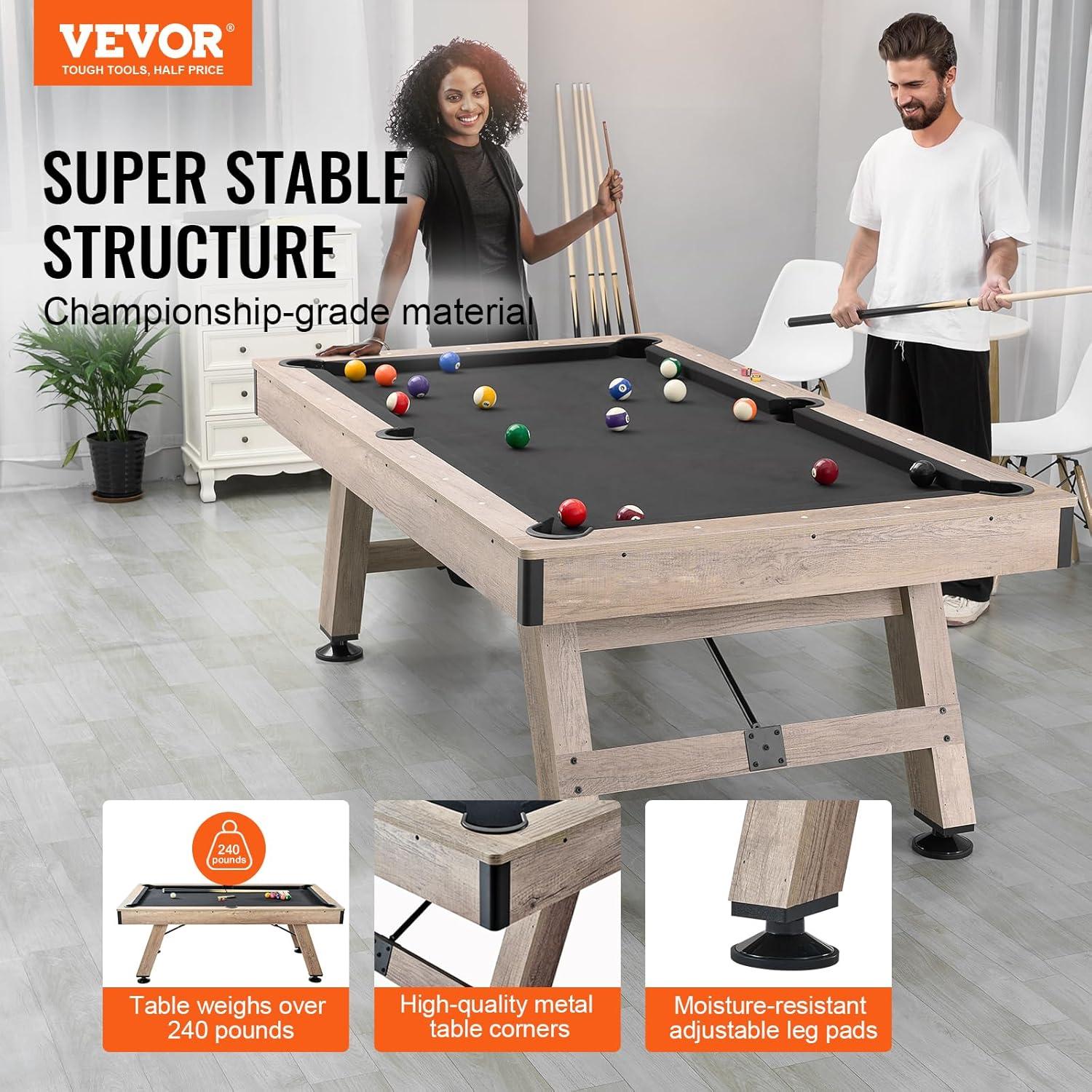 VEVOR 2 Player Wood Pool