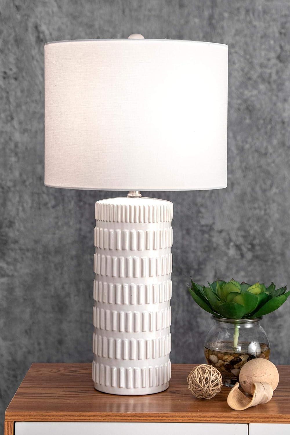 Nuloom Franklin 25" Ceramic Table Lamp