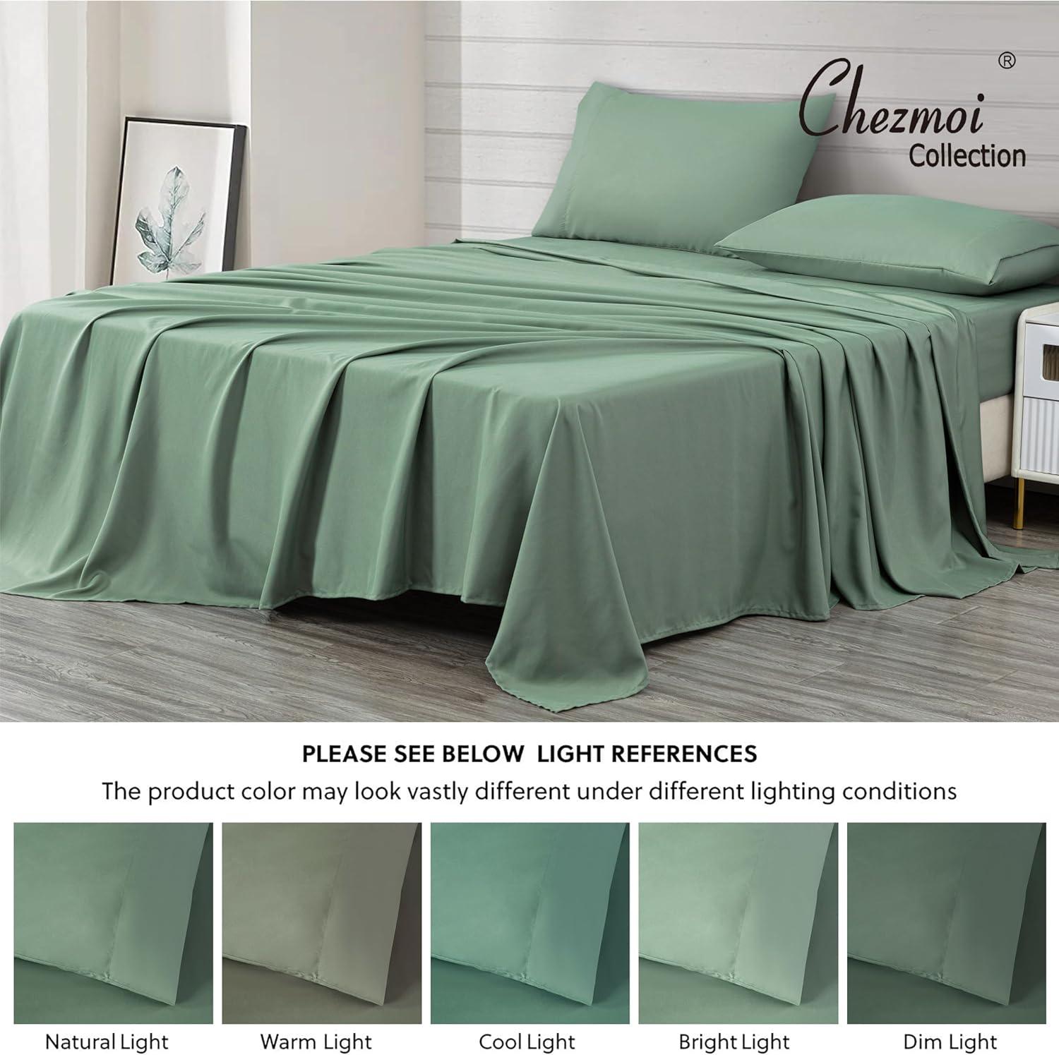 Southshore Fine Linens Extra Deep Pocket Sheet Set, easy care, wrinkle resistant