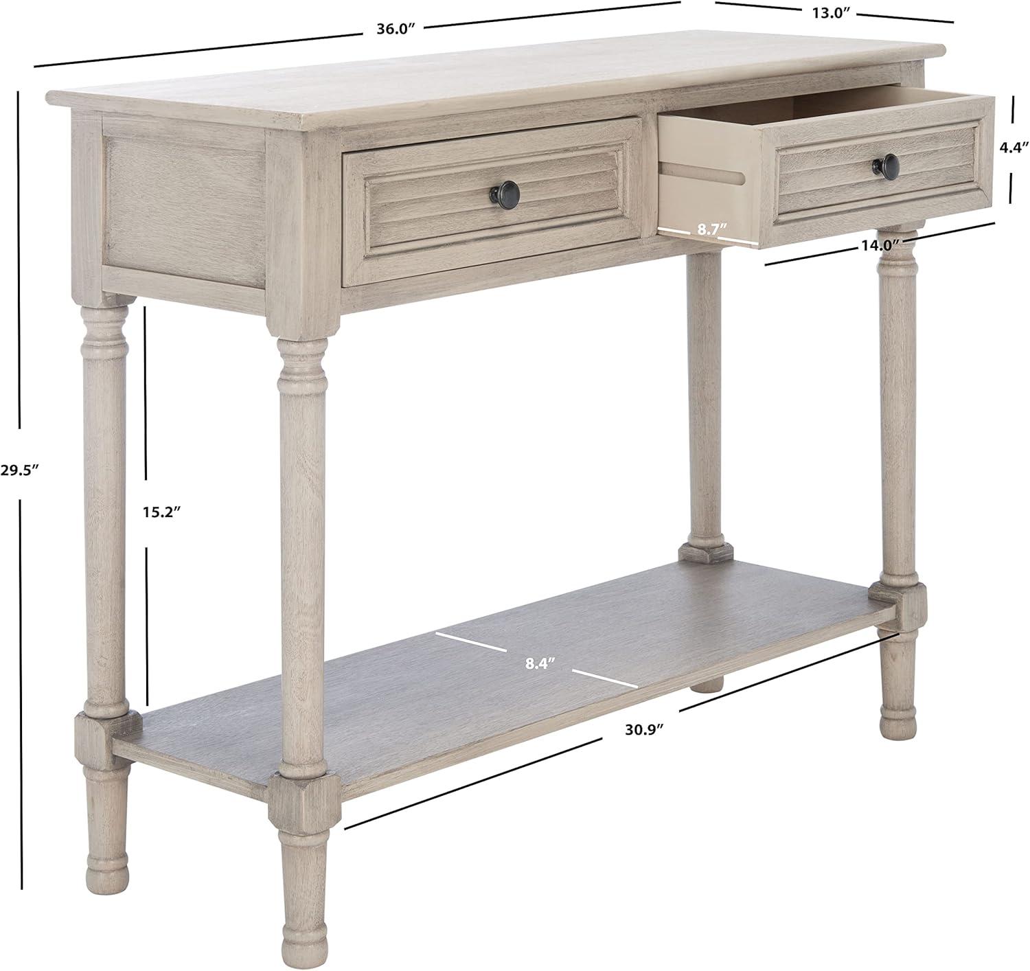 Tate 2 Drawer Console Table  - Safavieh