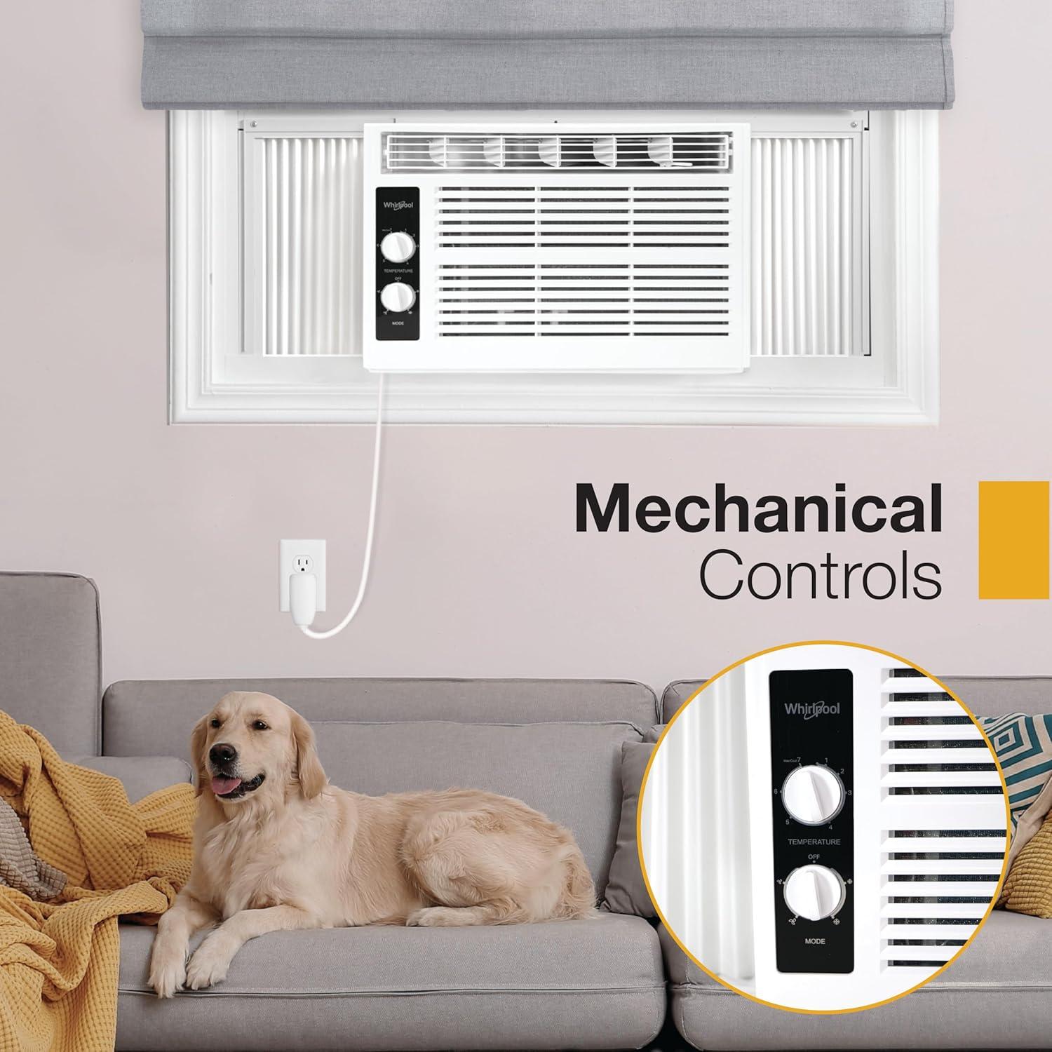 Whirlpool 12000 BTU Energy Star Window Air Conditioner for 550 Square Feet with Remote Included