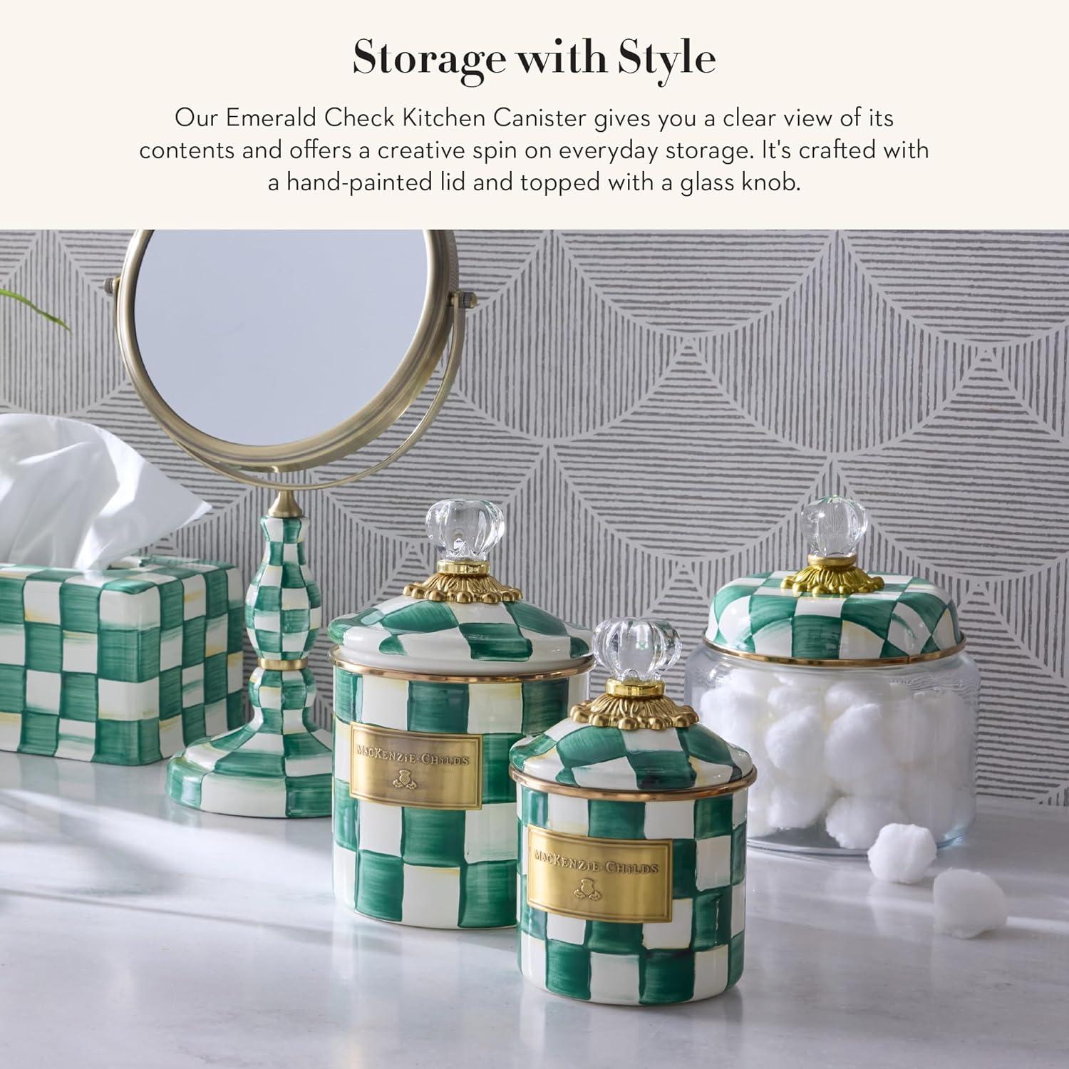 MacKenzie-Childs Courtly Check® Kitchen Canister