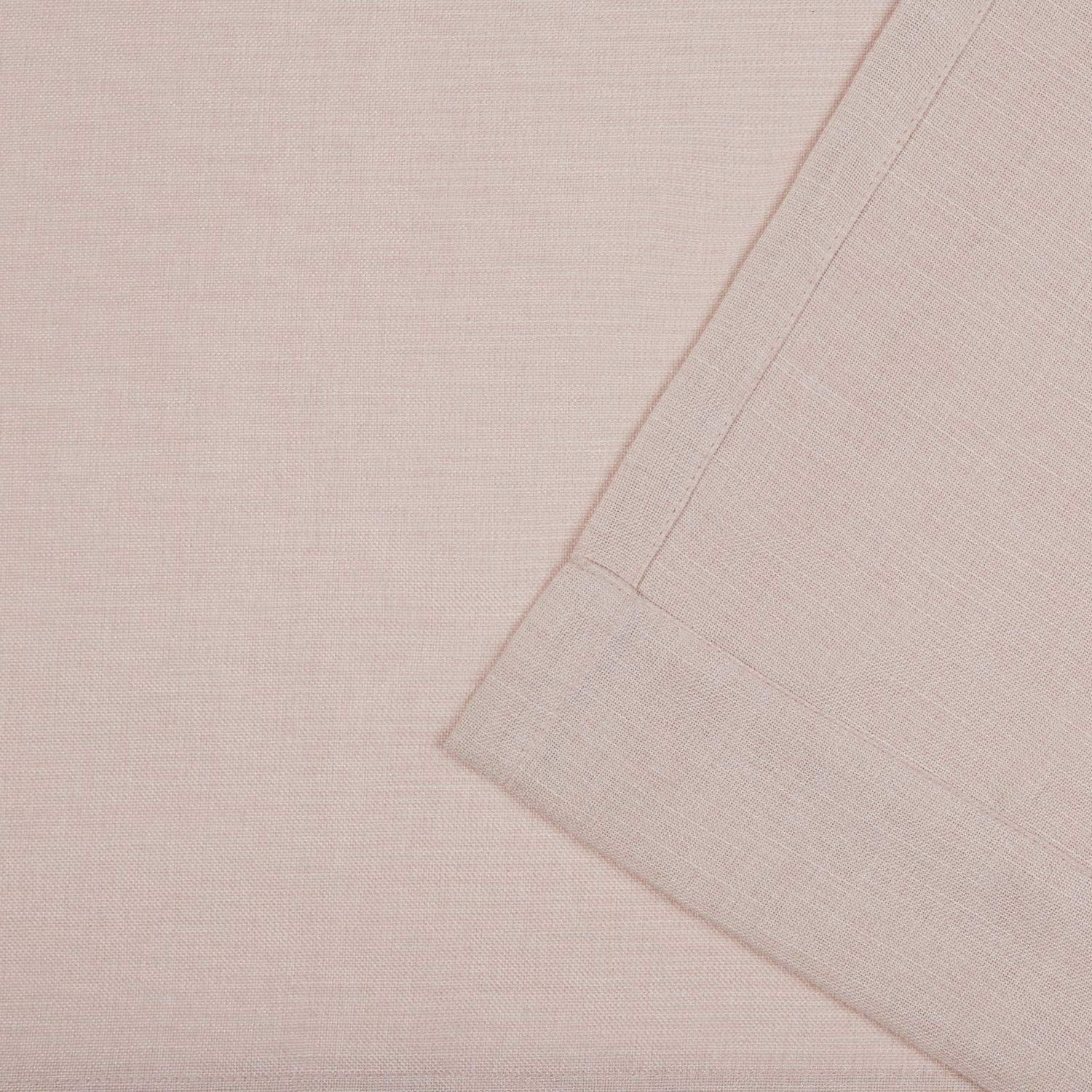 Nicole Miller Nicole Miller Faux Linen Slub Textured Hidden Tab/Rod Pocket Top Light Filtering Curtain Panel Pair (Set of 2)