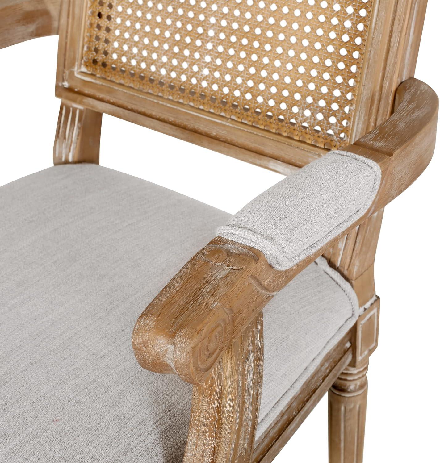 Christopher Knight Home Maria DINING CHAIR SETS, Light Grey + Natural