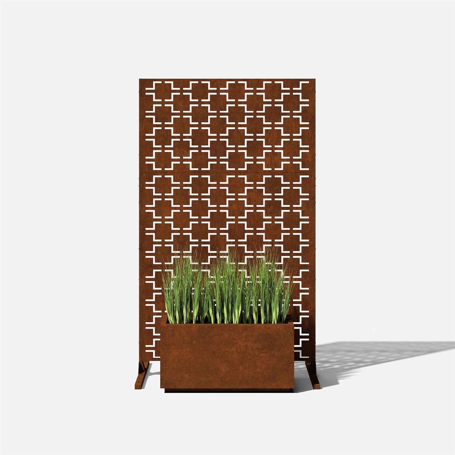 Privacy Screens - Corten Steel