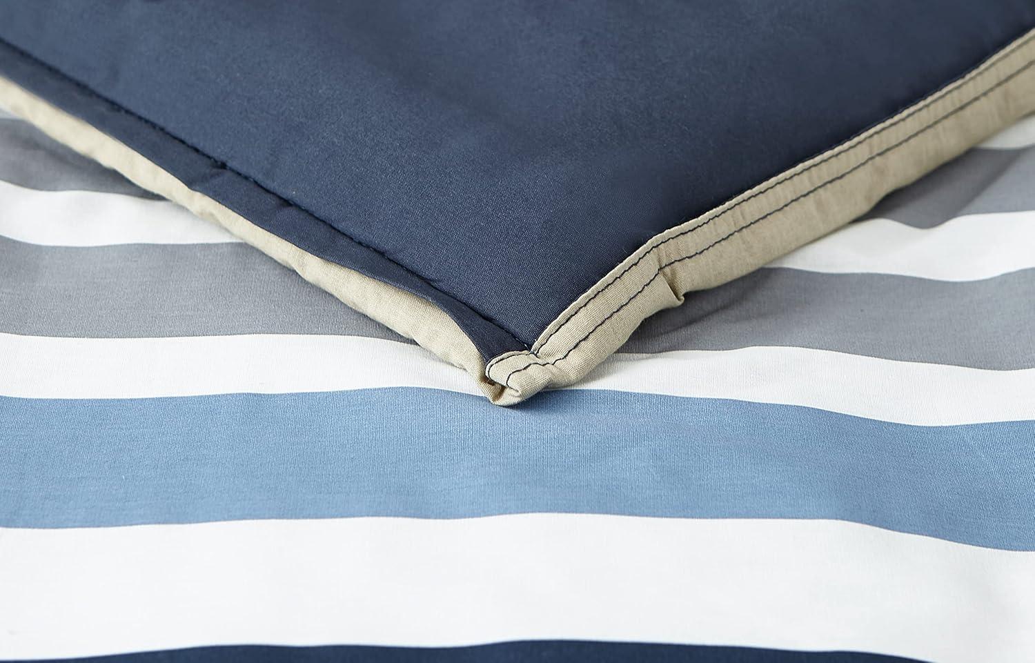 Nautica Bradford Cotton Navy Duvet Cover Set & Reviews | Wayfair